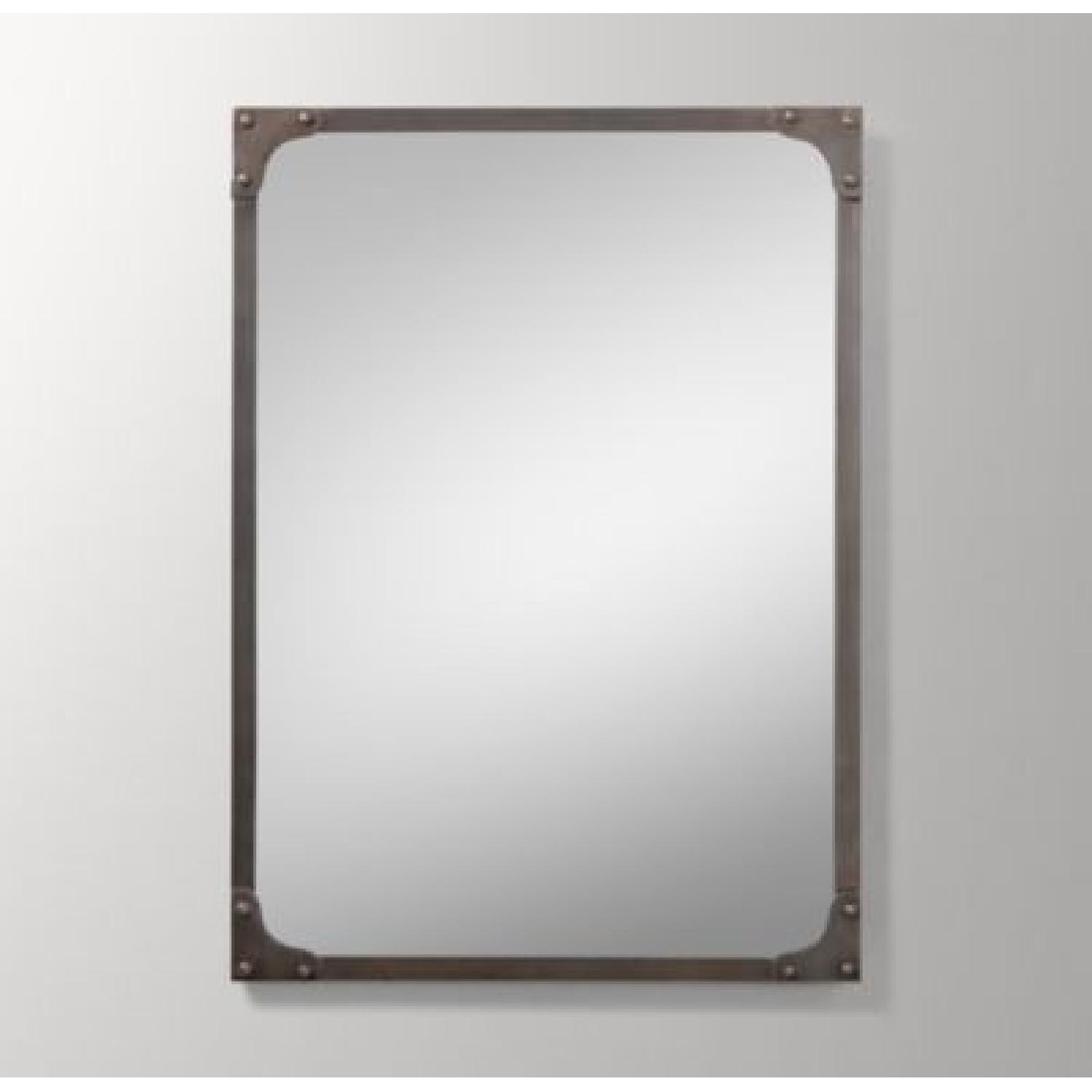 Restoration Hardware Industrial Rivet Flat Mirror - image-6