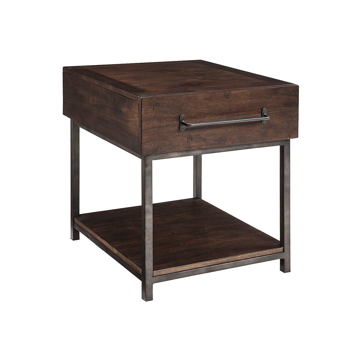 Ashley Furniture Starmore Brown Rectangular End Table - image-0