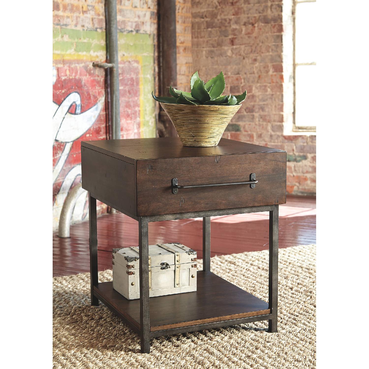 Ashley Furniture Starmore Brown Rectangular End Table - image-2