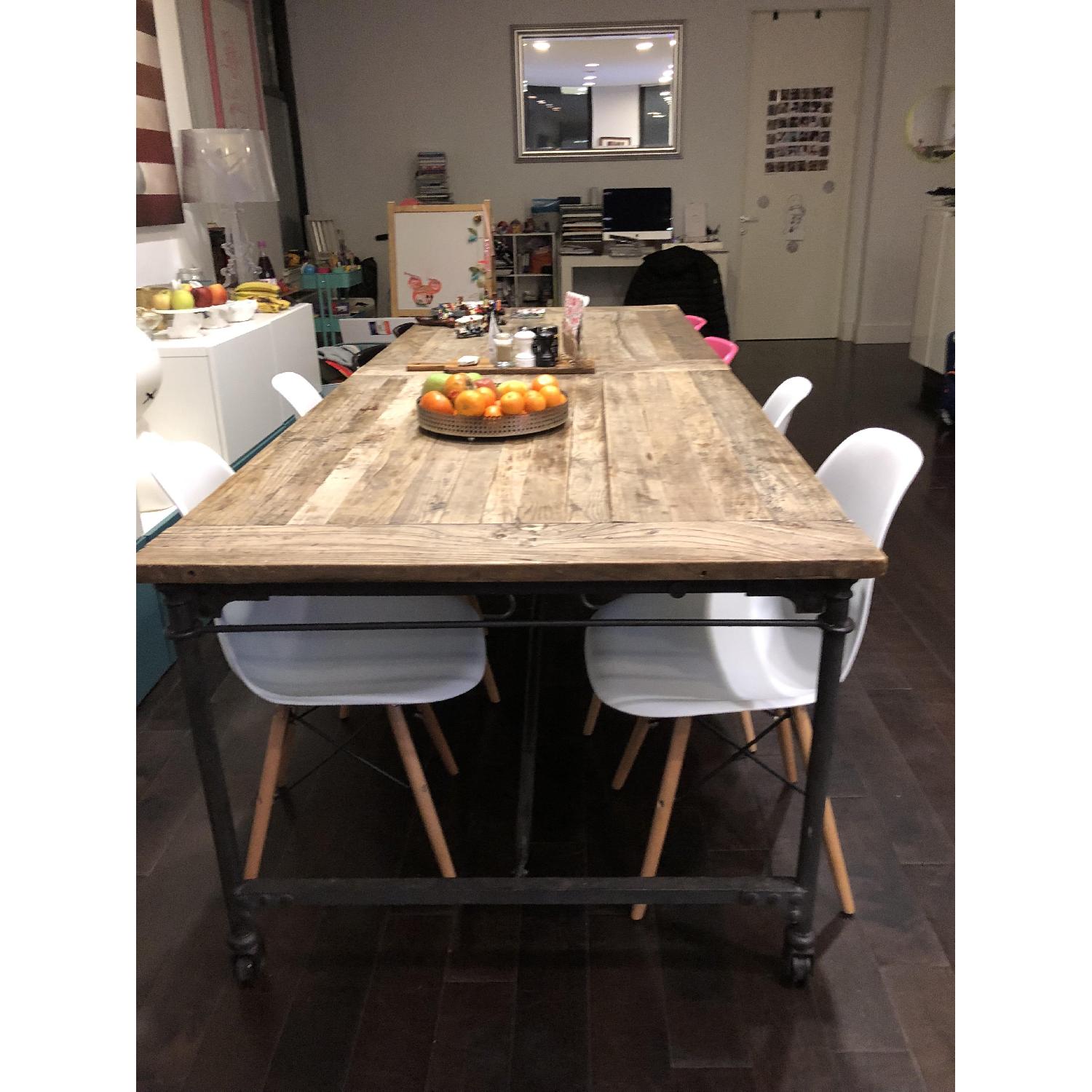 Restoration Hardware Flatiron Rectangular Dining Table - image-1