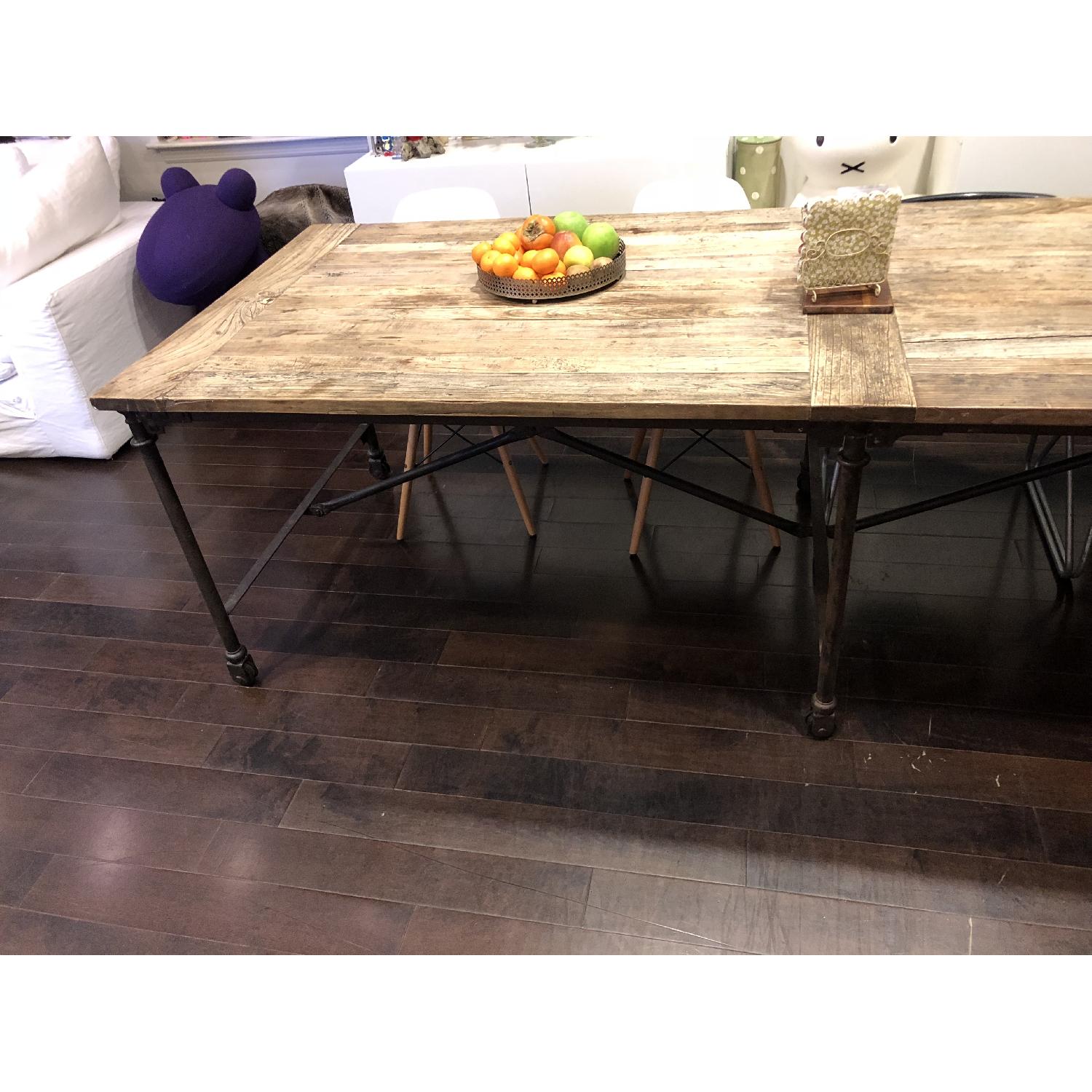 Restoration Hardware Flatiron Rectangular Dining Table - image-2