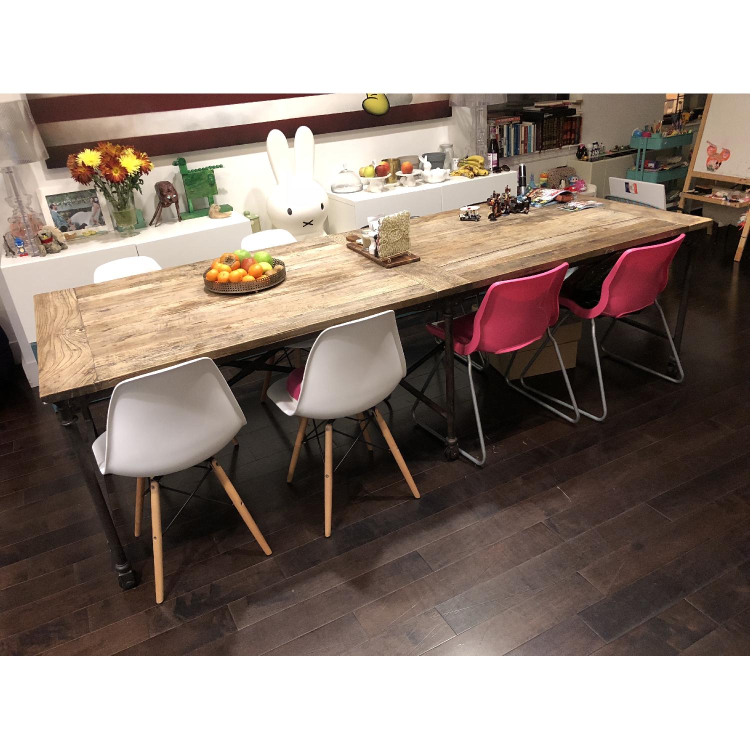 Restoration Hardware Flatiron Rectangular Dining Table - image-4