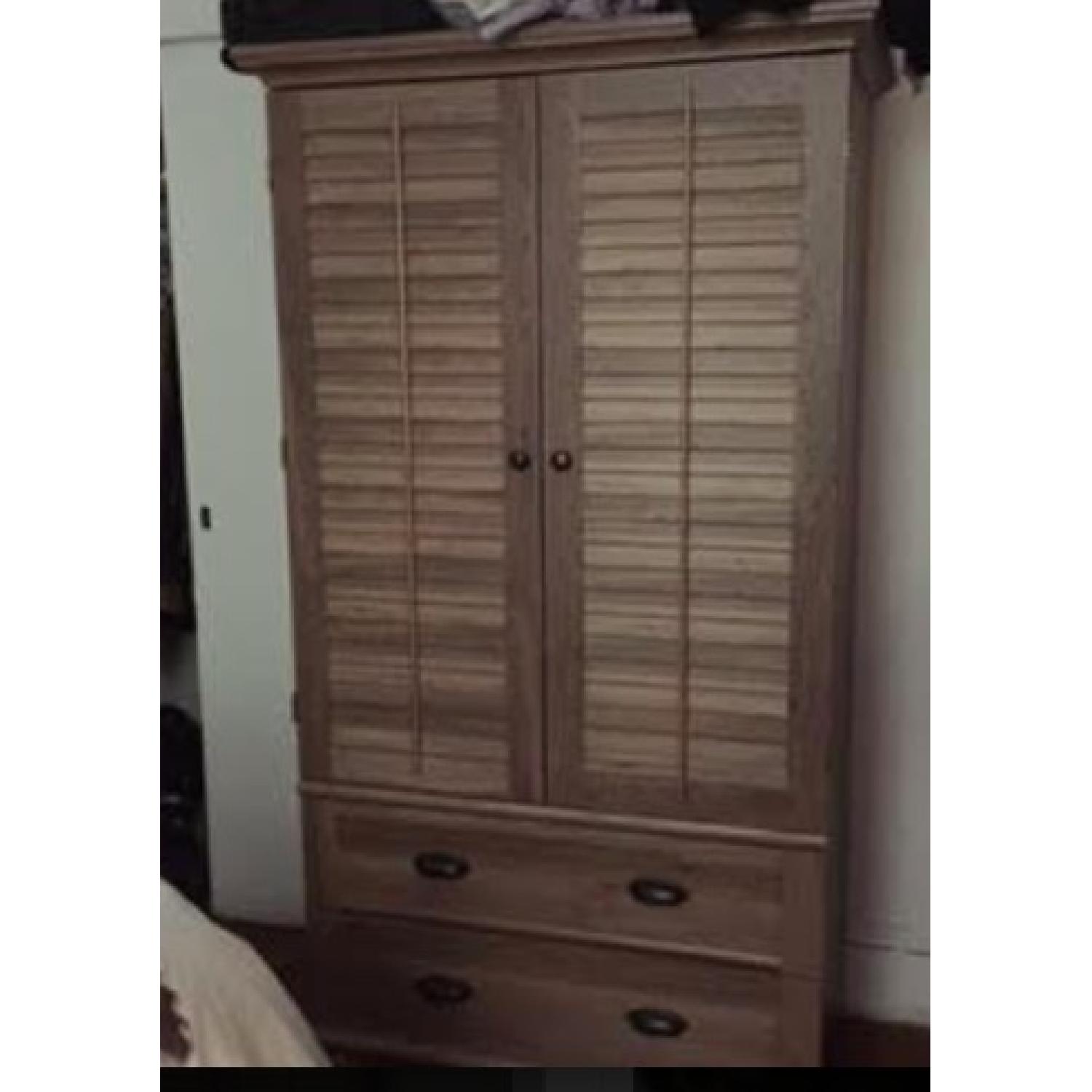 Crate & Barrel Closet/Storage Unit - image-1