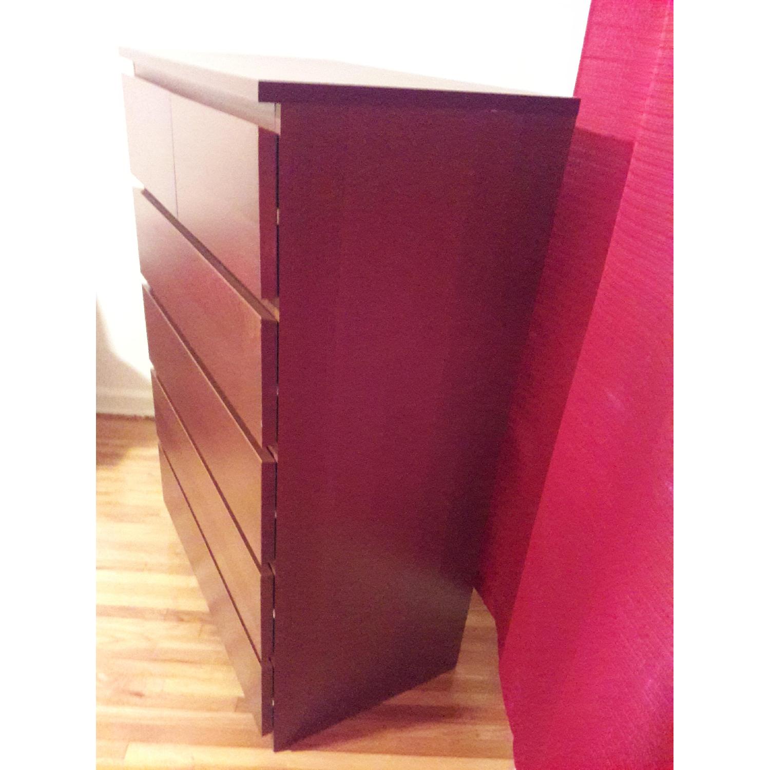 Ikea Malm 6 Drawer Tall Dresser AptDeco