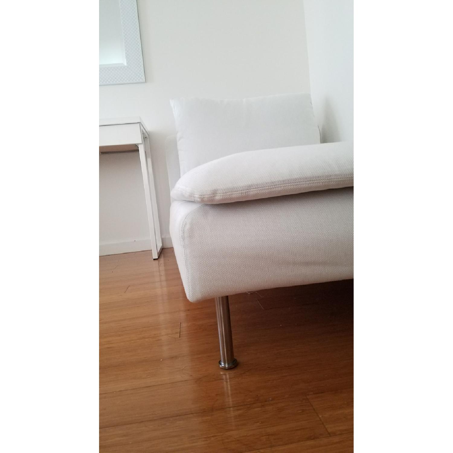 Ikea Soderhamn Chaise in Finnsta White - image-4