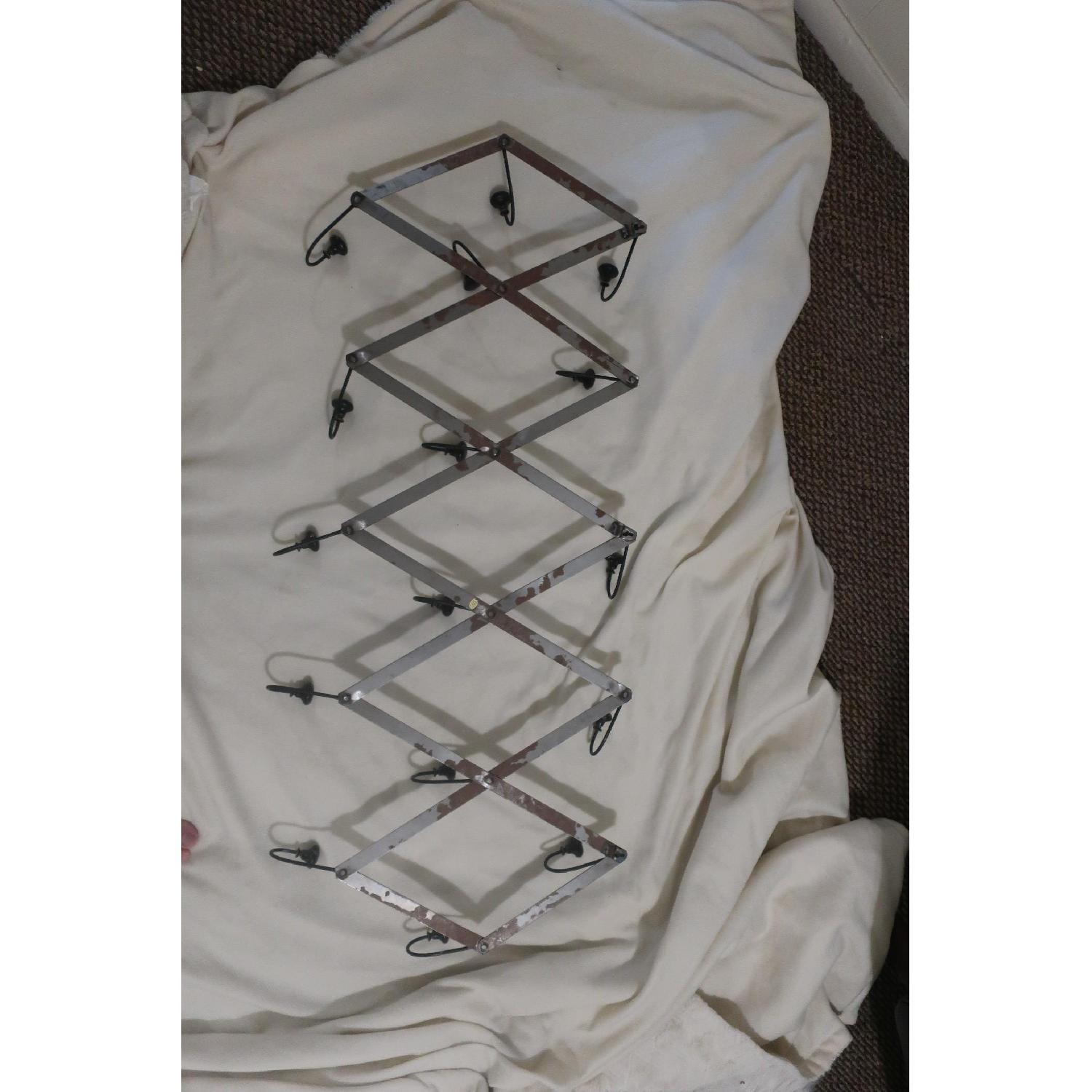 Vintage-Inspired Wall Mounted Ruler Coat Rack - AptDeco