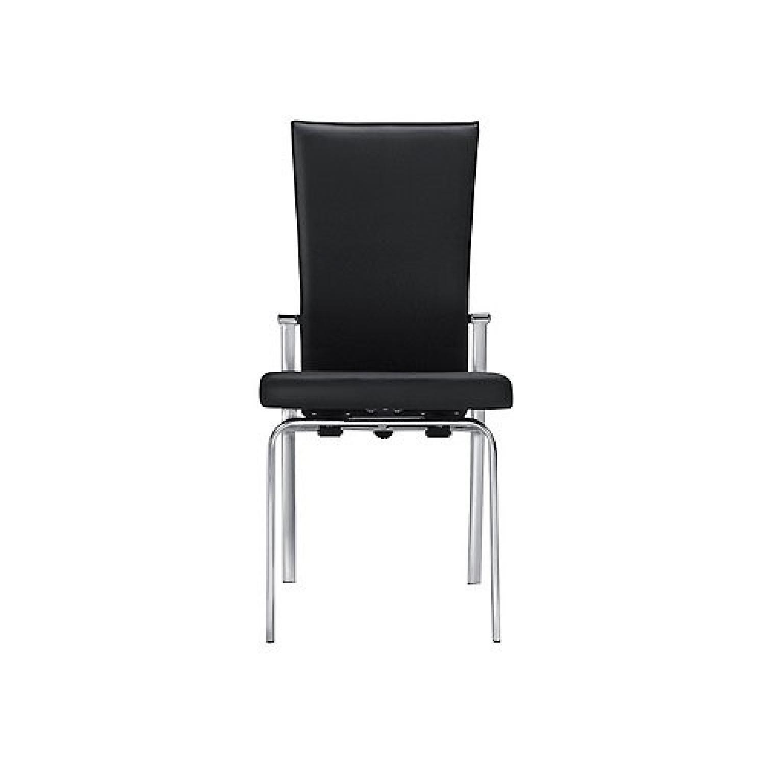 Raymour & Flanigan Paloma Black Dining Chair AptDeco