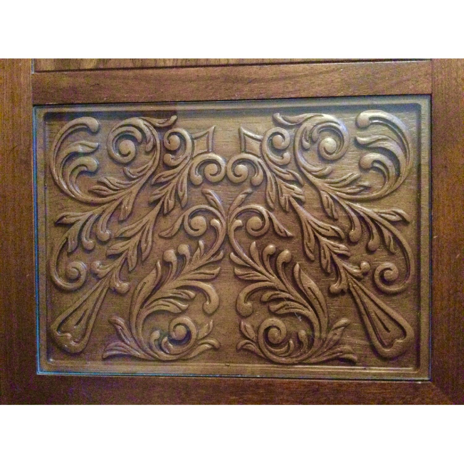 Mid Century Modern Rectangular Solid Wood Coffee Table - image-3