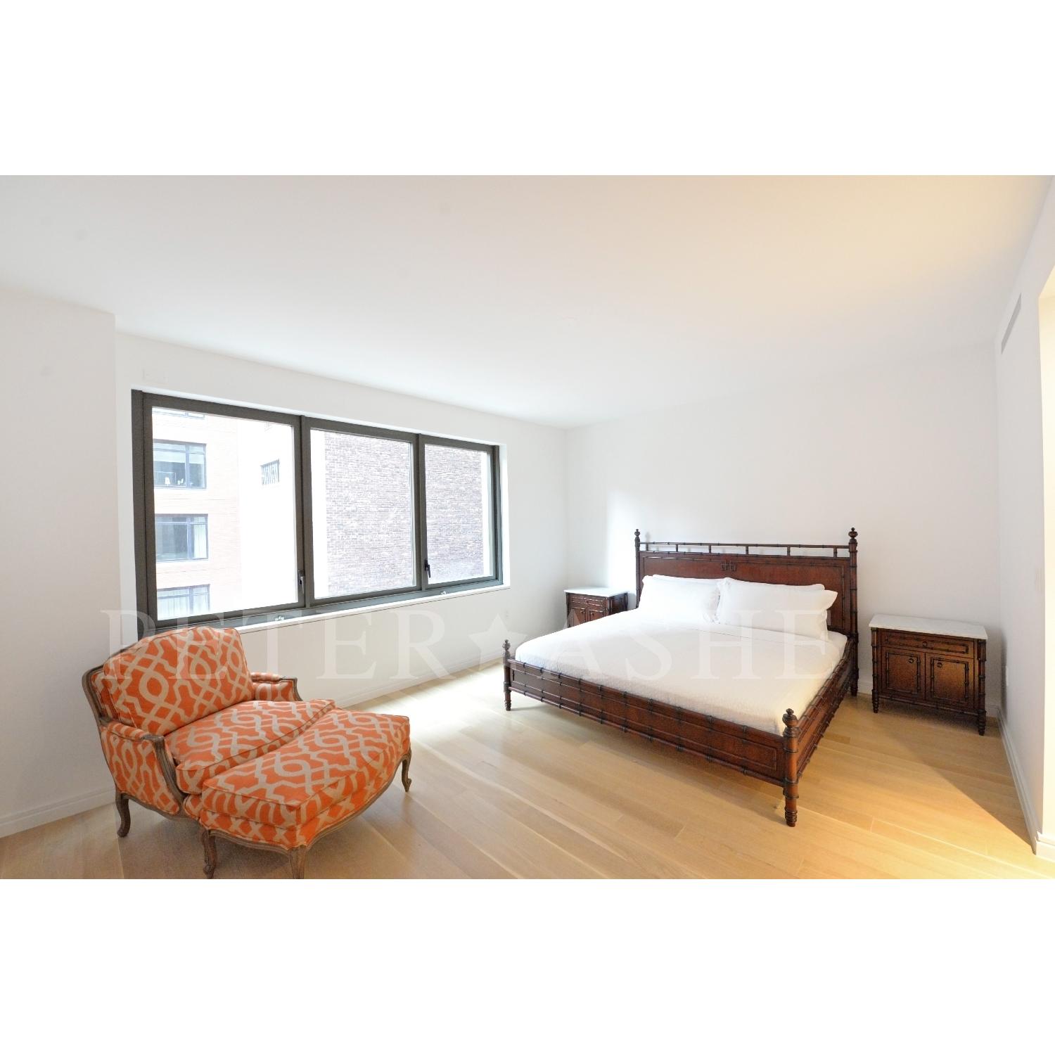 Ethan Allen Versailles Armchair & Ottoman - image-3