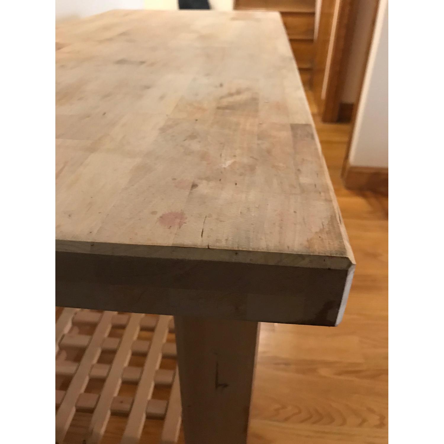 Ikea Solid Wood Butcher's Block/Kitchen Island - image-2