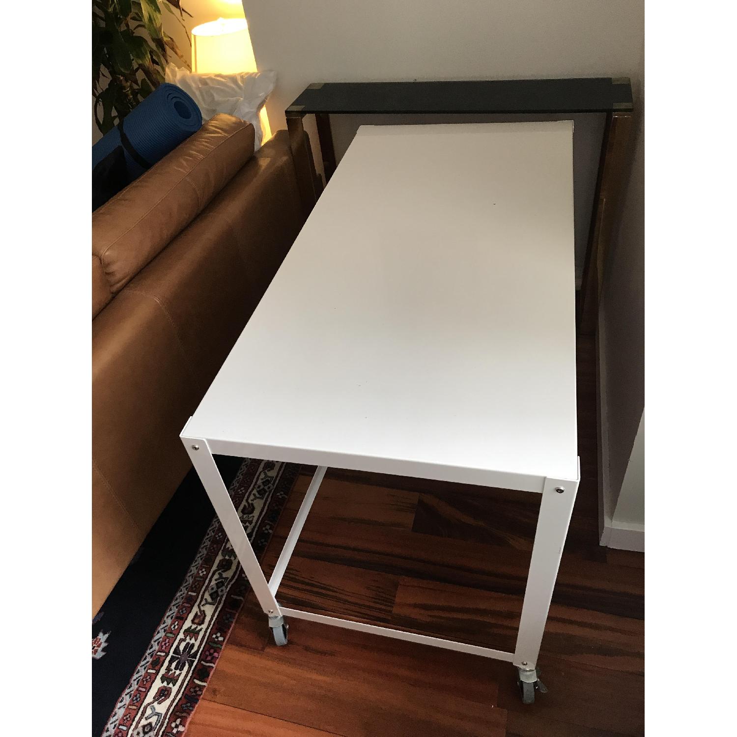 CB2 Go-Cart Rolling Desk - image-2