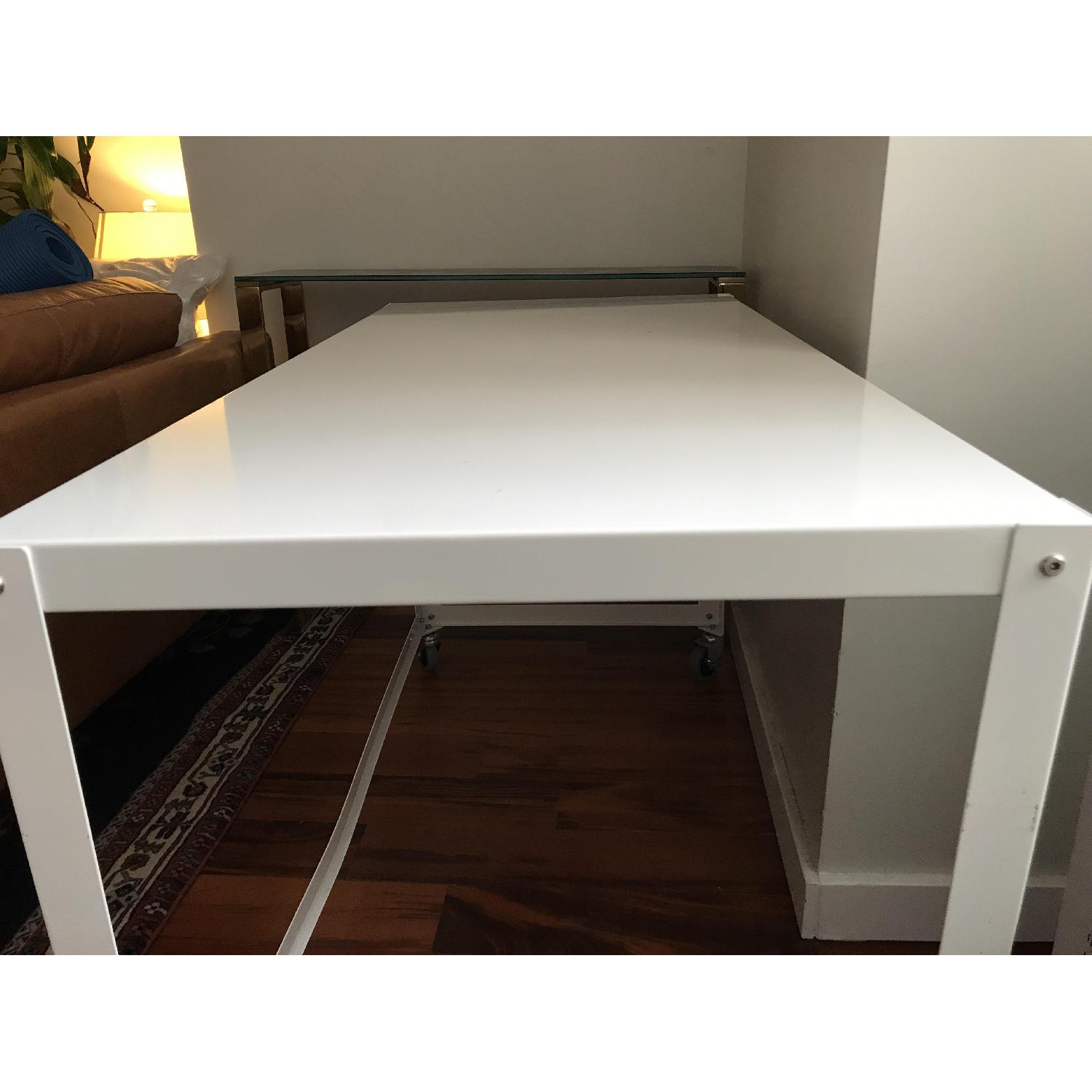 CB2 Go-Cart Rolling Desk - image-4