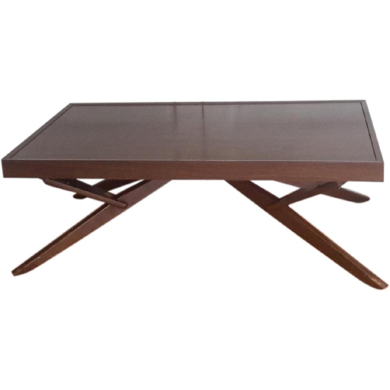 Vintage Mid Century Modern Convertible Coffee Table - image-0