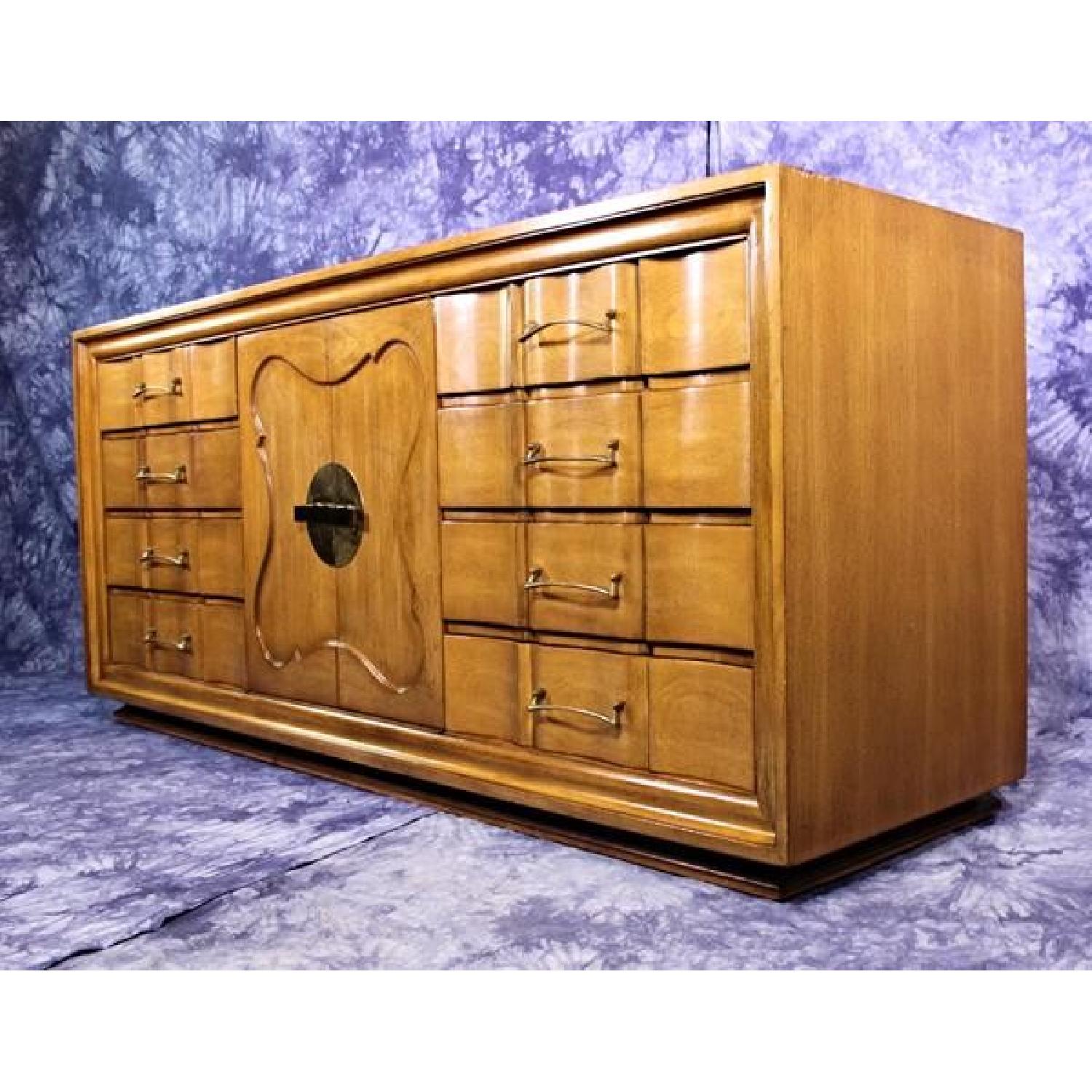 Bethlehem Furniture Mid Century Dresser w/ Mirror - image-1