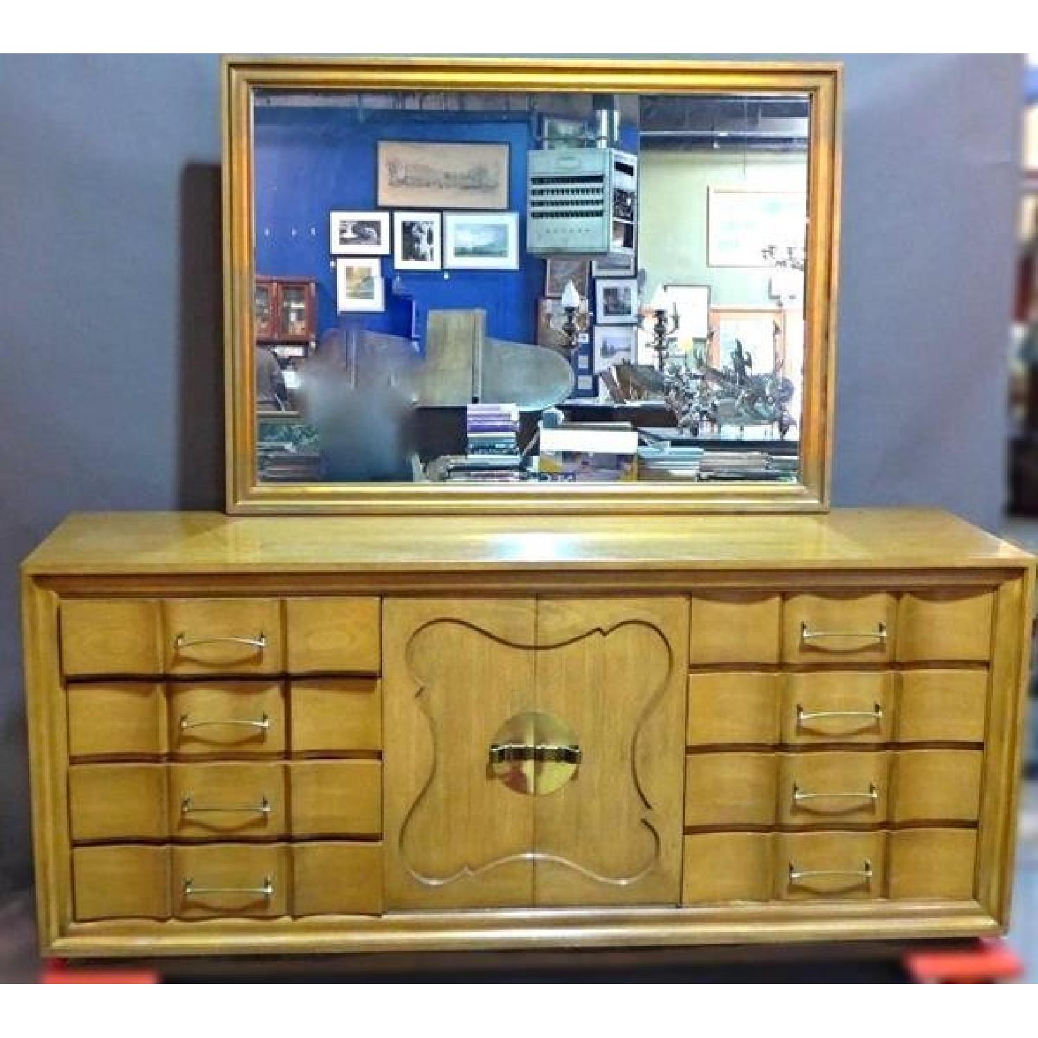 Bethlehem Furniture Mid Century Dresser w/ Mirror - image-9