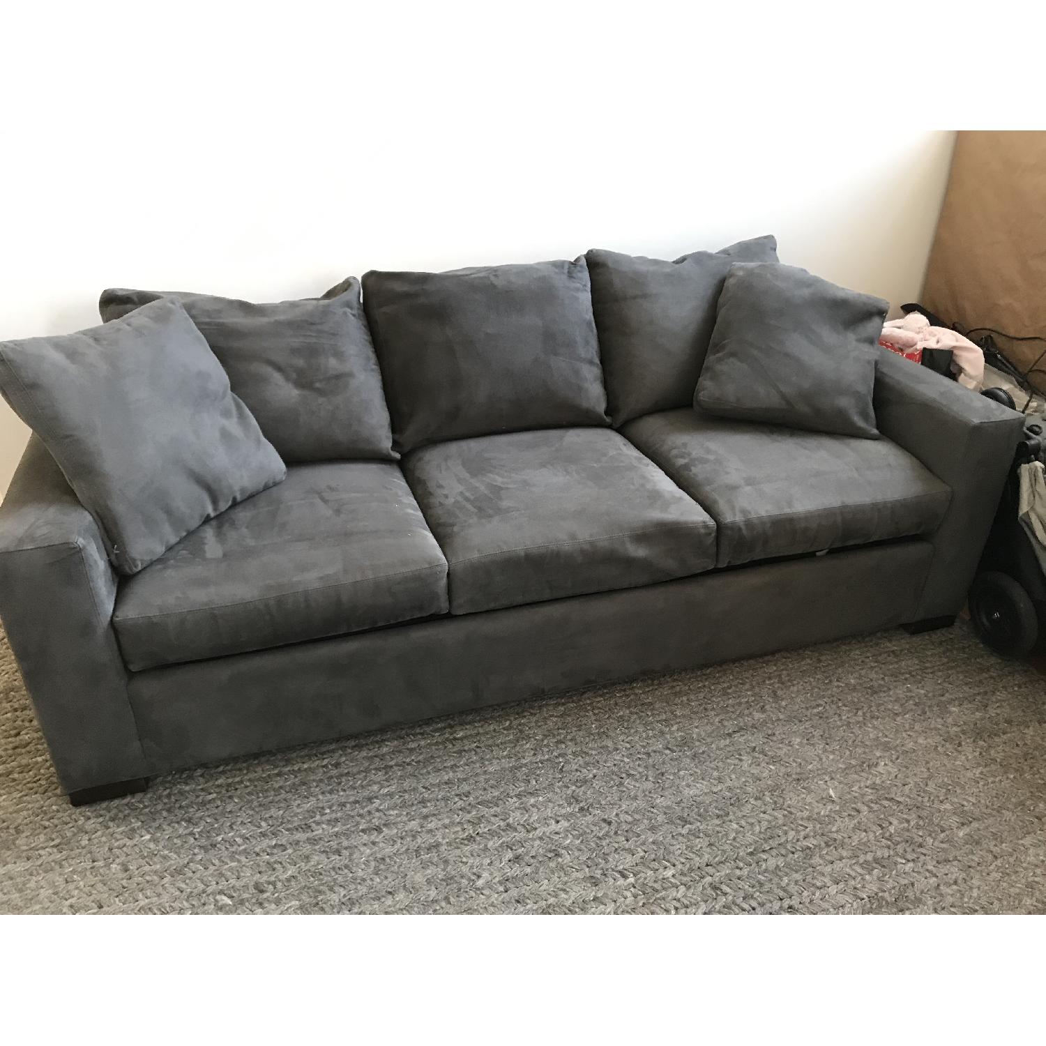 Room & Board Metro Sleeper Sofa in Desmond Charcoal AptDeco