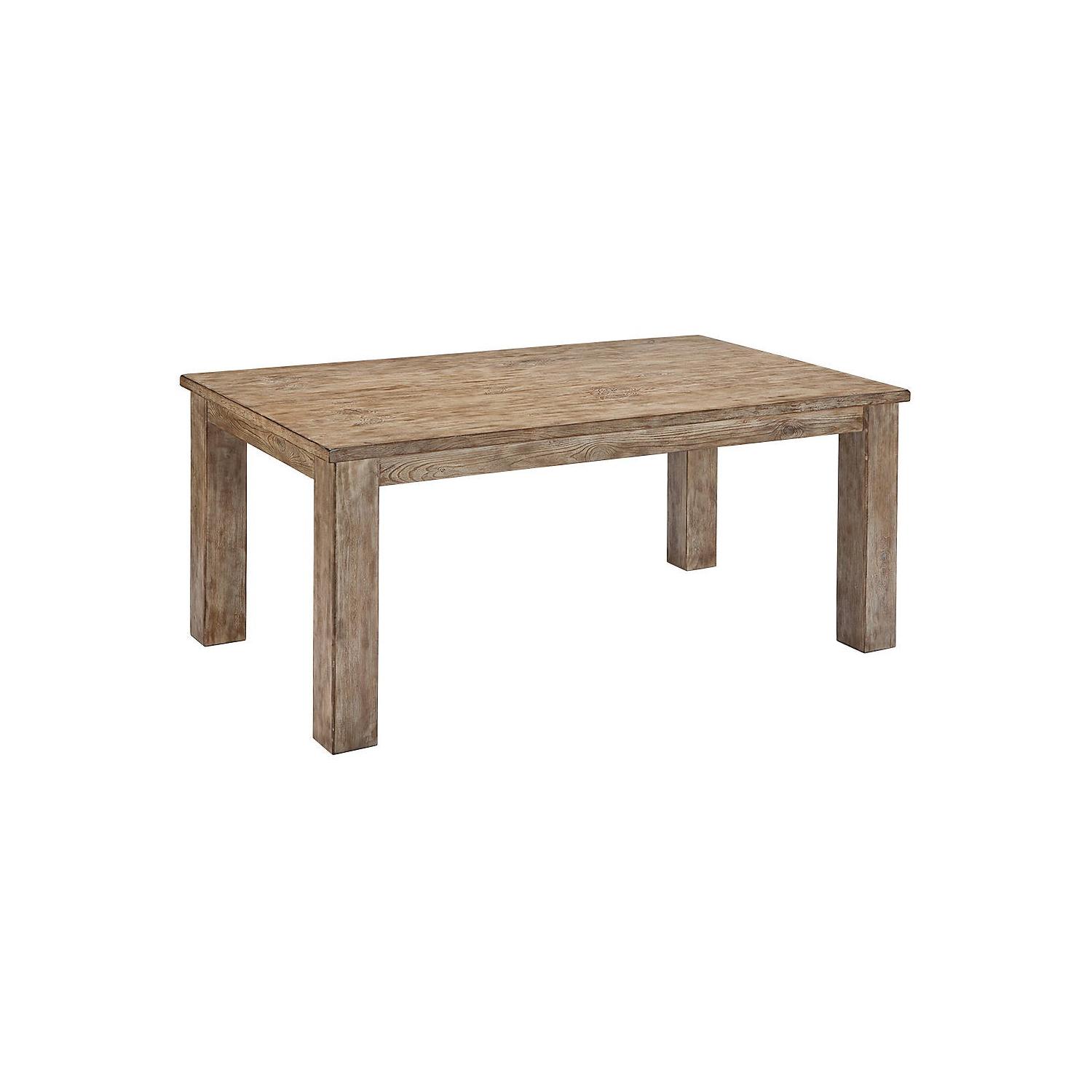 Ashley Furniture Mestler Bisque Rectangular Dining Table AptDeco