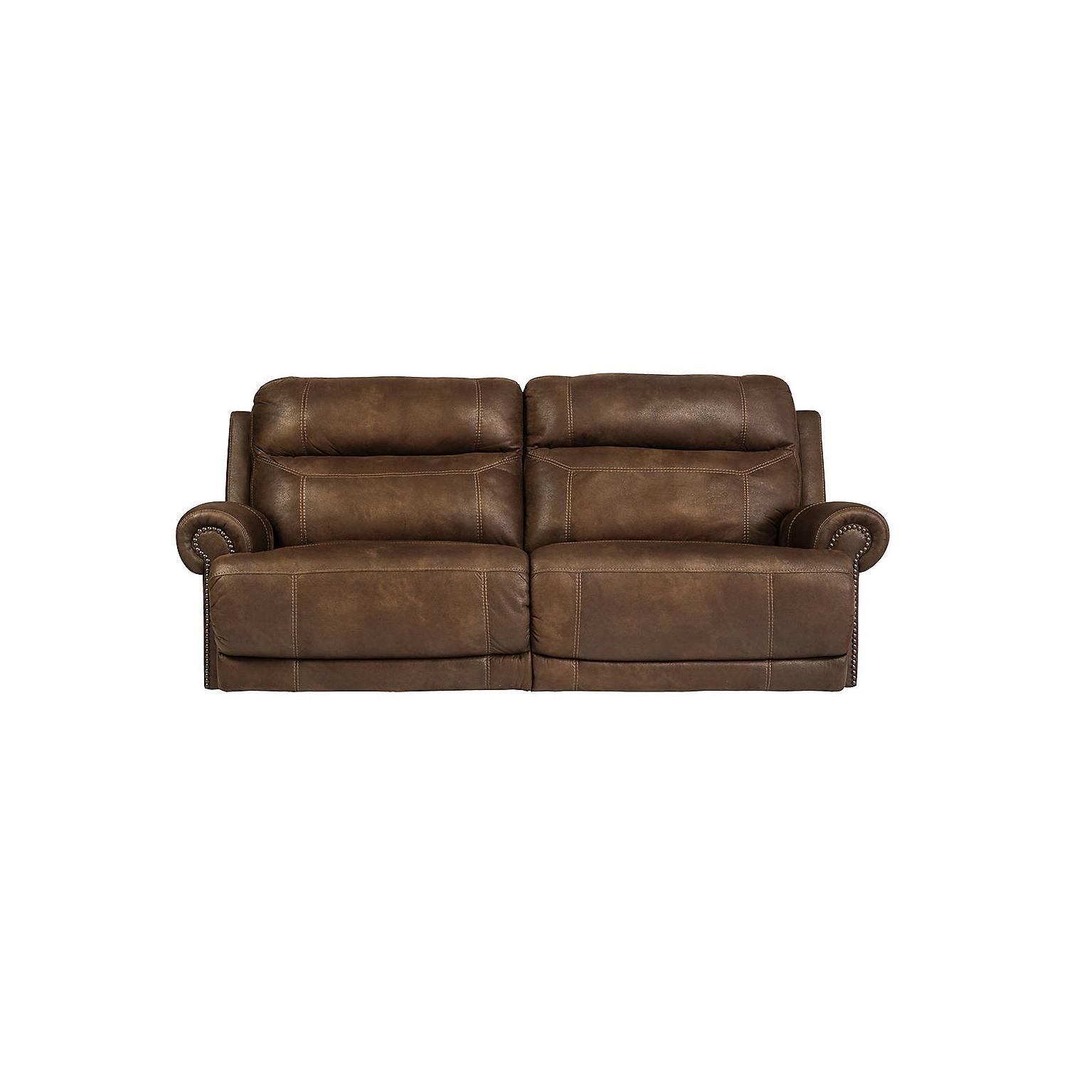 Ashley Furniture Austere Brown 2-Seat Reclining Sofa - image-2