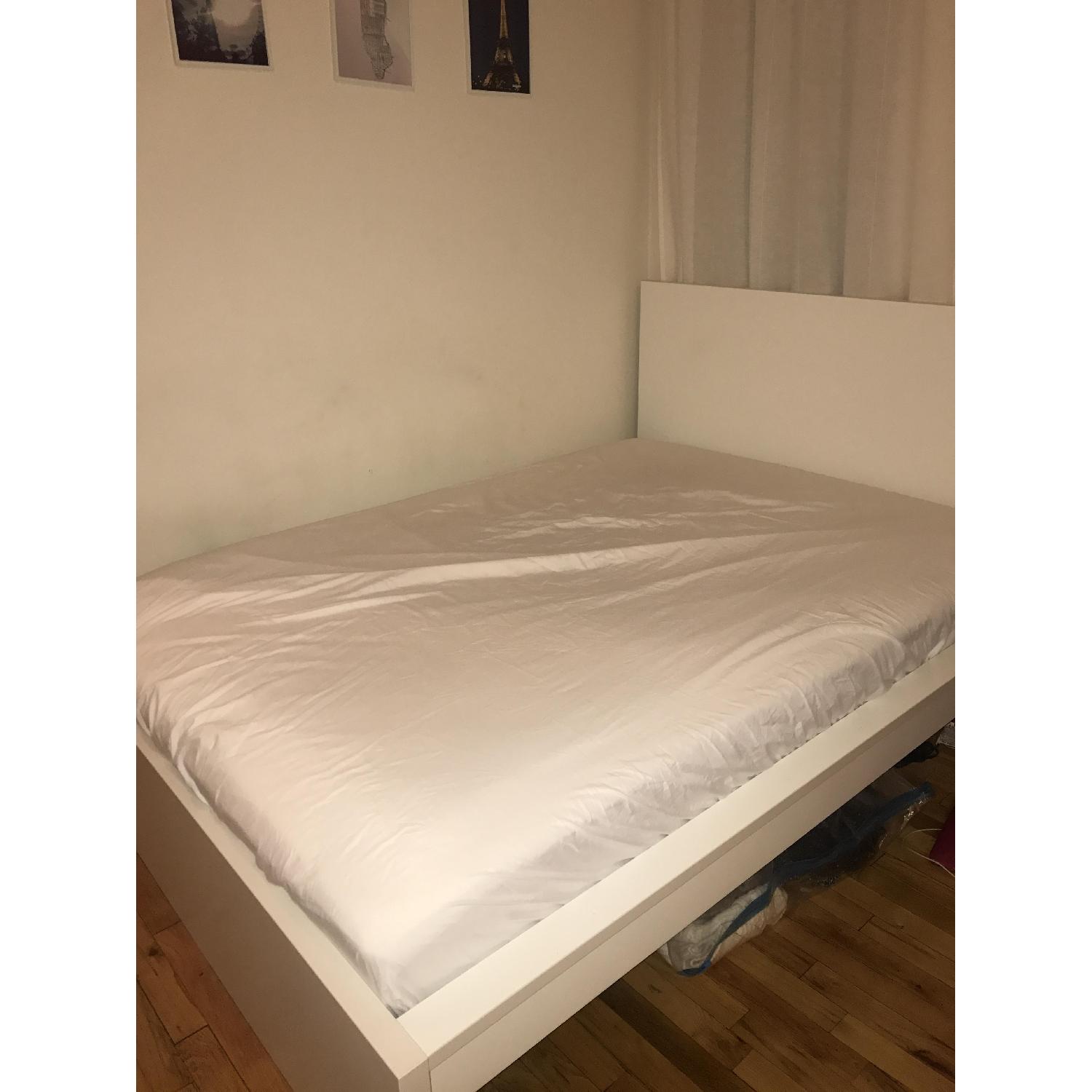 Ikea Malm White Full Size Bed Frame - image-3