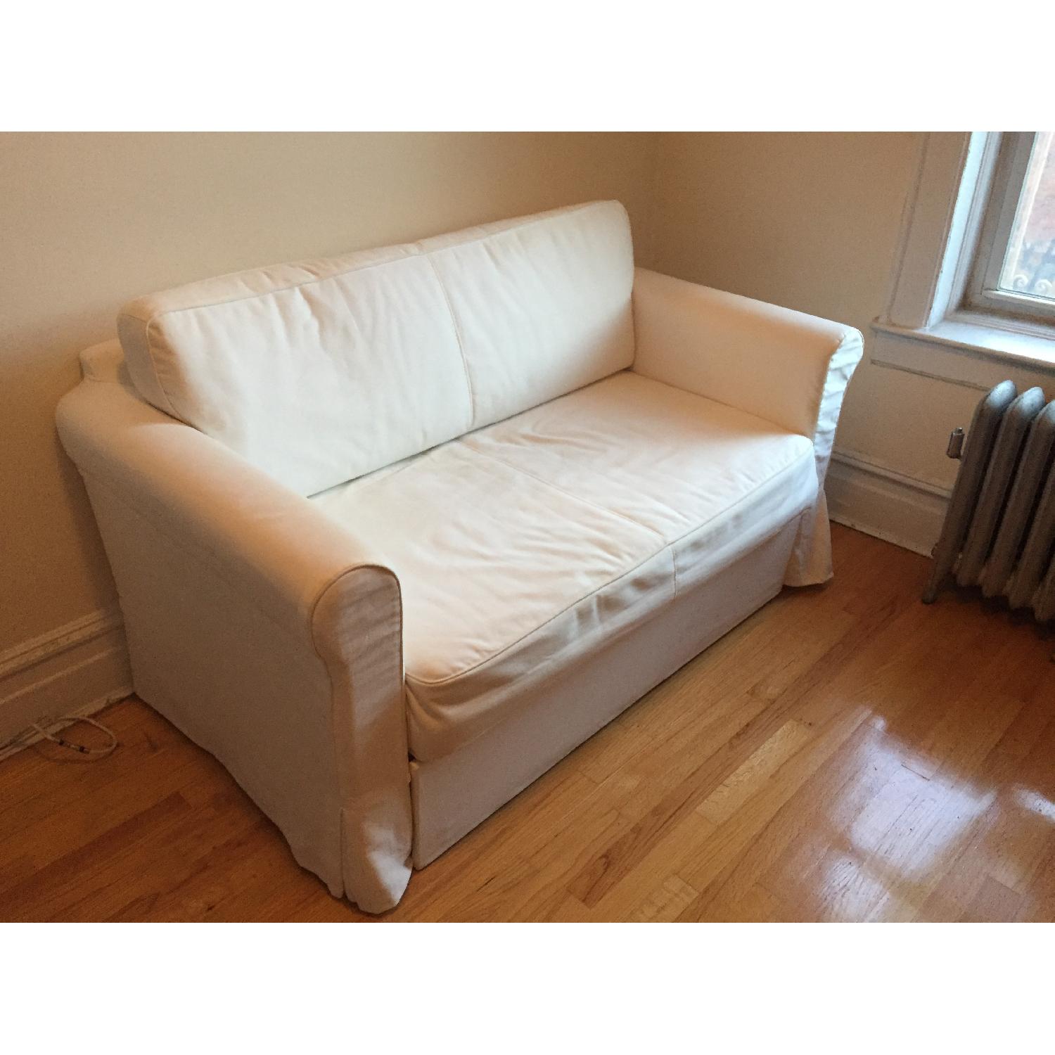Ikea Hagalund 2Seater Sleeper Sofa AptDeco