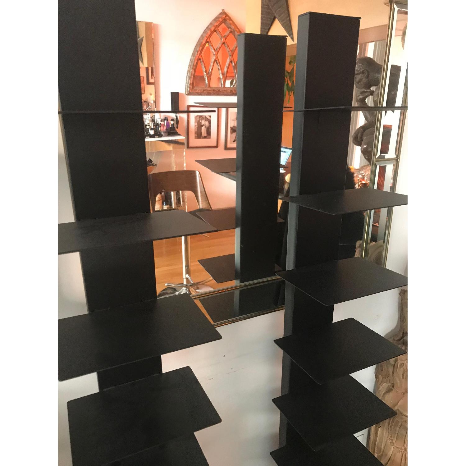 CB2 Array Metal Book Tower - image-1