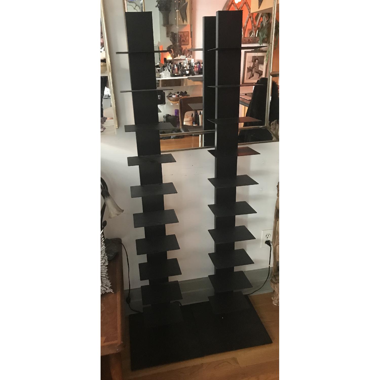 CB2 Array Metal Book Tower - image-2