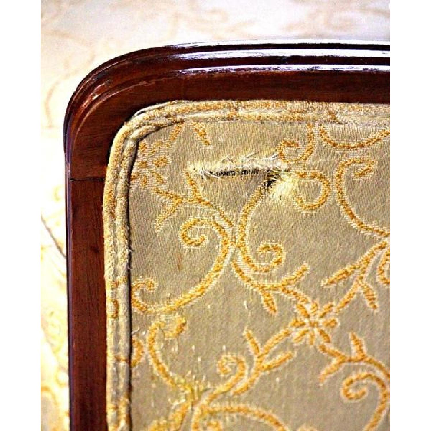 Vintage Mid Century Fine Tufted Chair Armchair - image-9