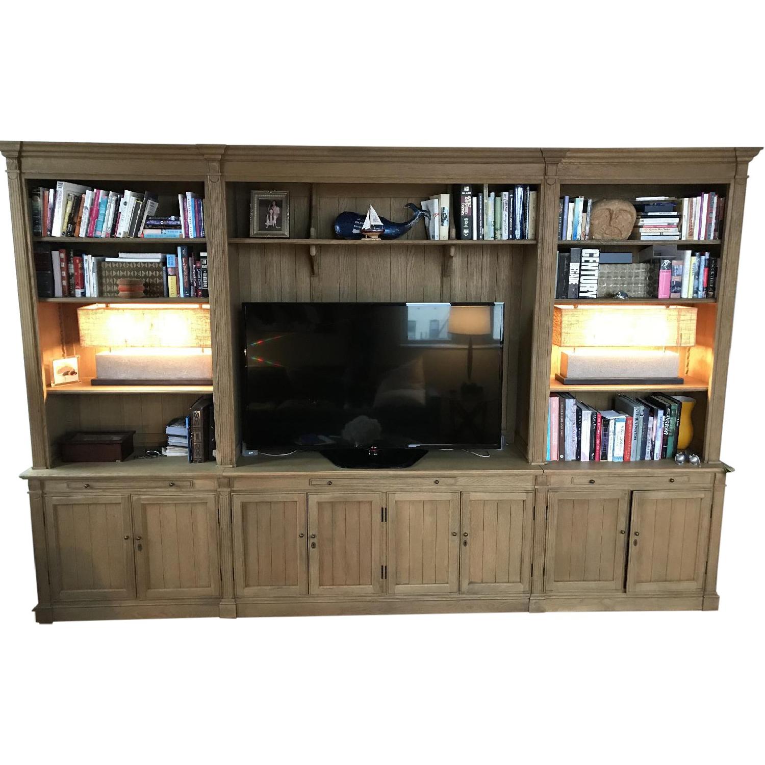 Library Wall Systems Restoration Hardware Library Wall System - AptDeco