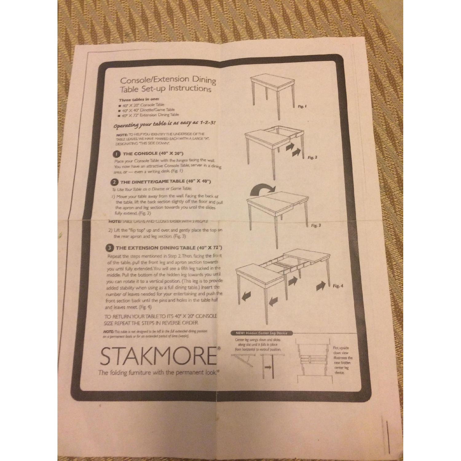 Stakmore Extendable Dining Table - image-3