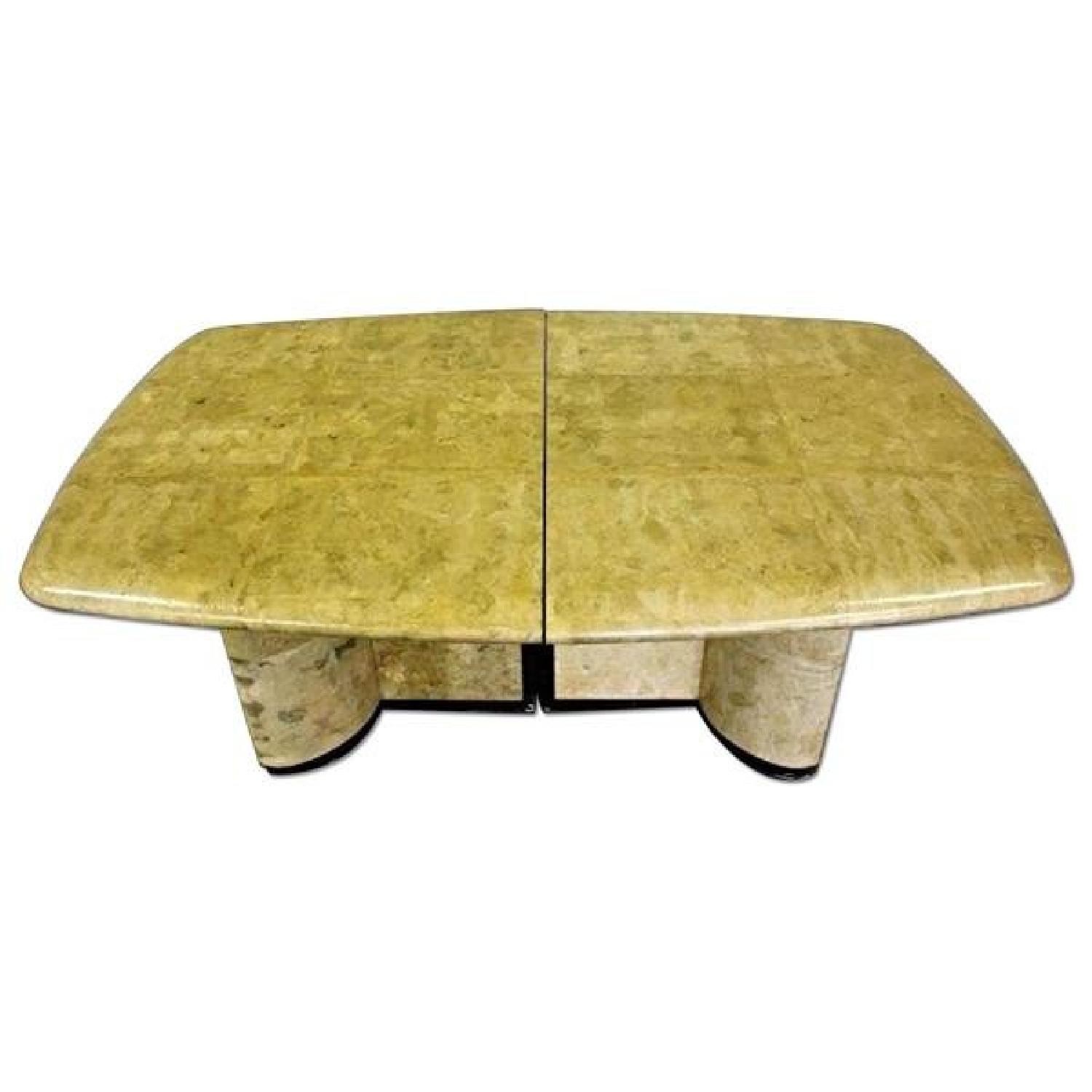 Karl Springer Mid Century Parchment Conference/Dining Table - image-1