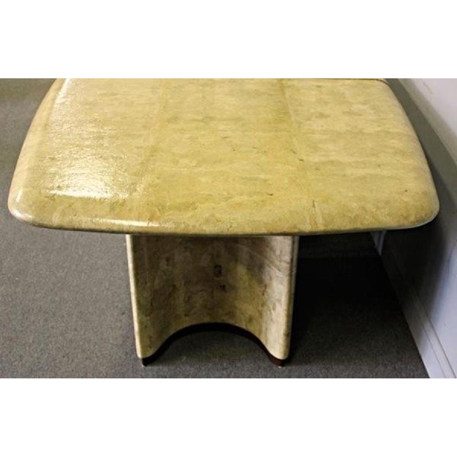 Karl Springer Mid Century Parchment Conference/Dining Table - image-6