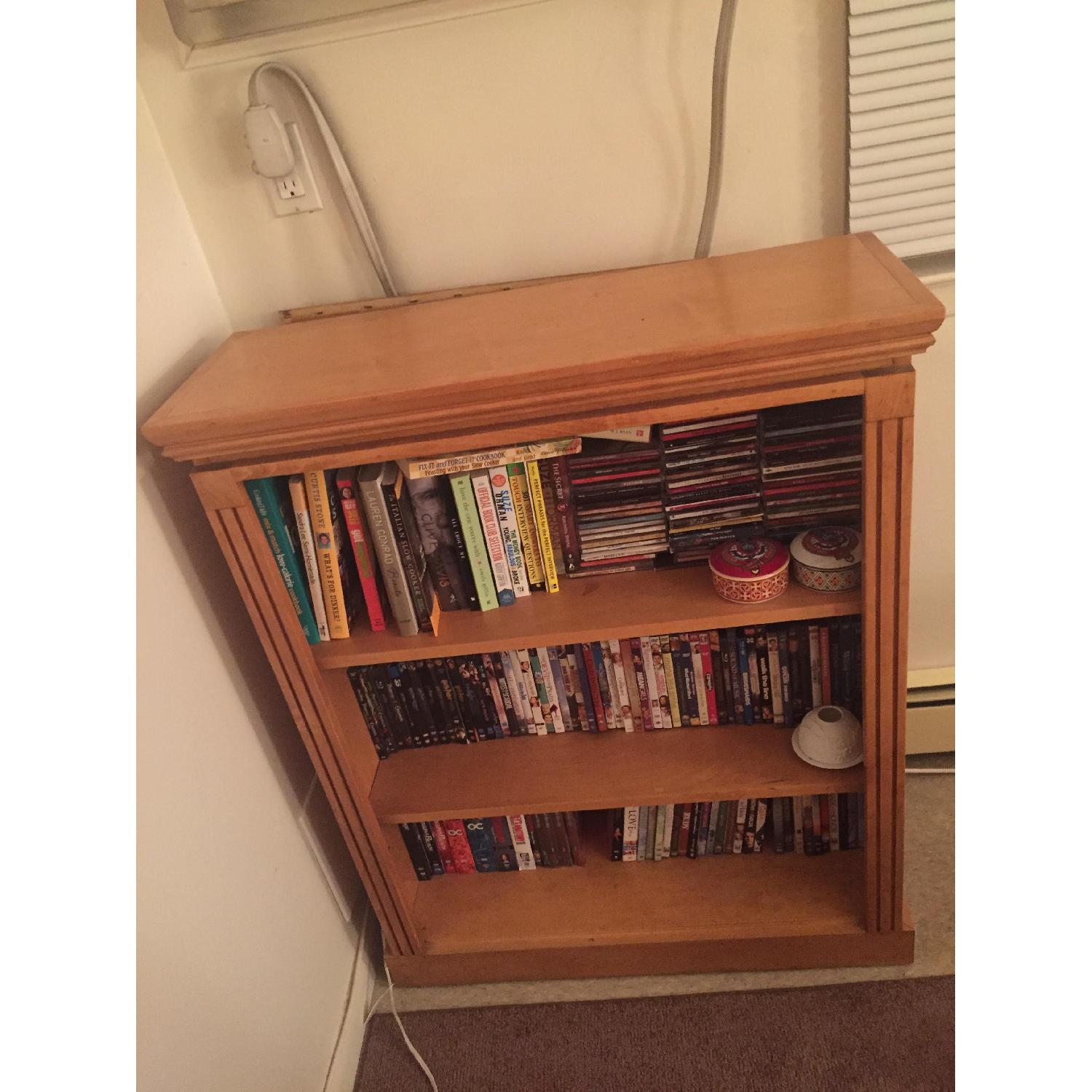 Solid Maple Bookcase/Storage Shelves - image-3