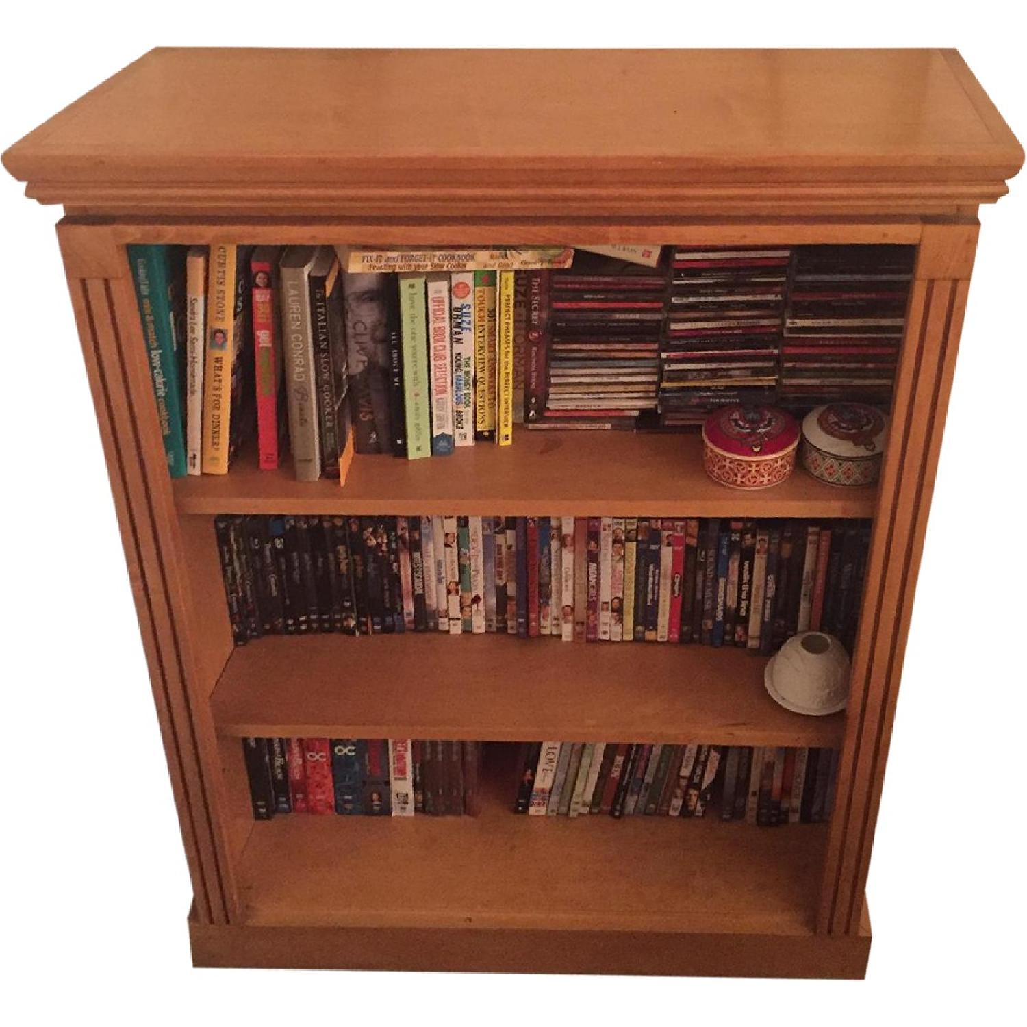 Solid Maple Bookcase/Storage Shelves AptDeco