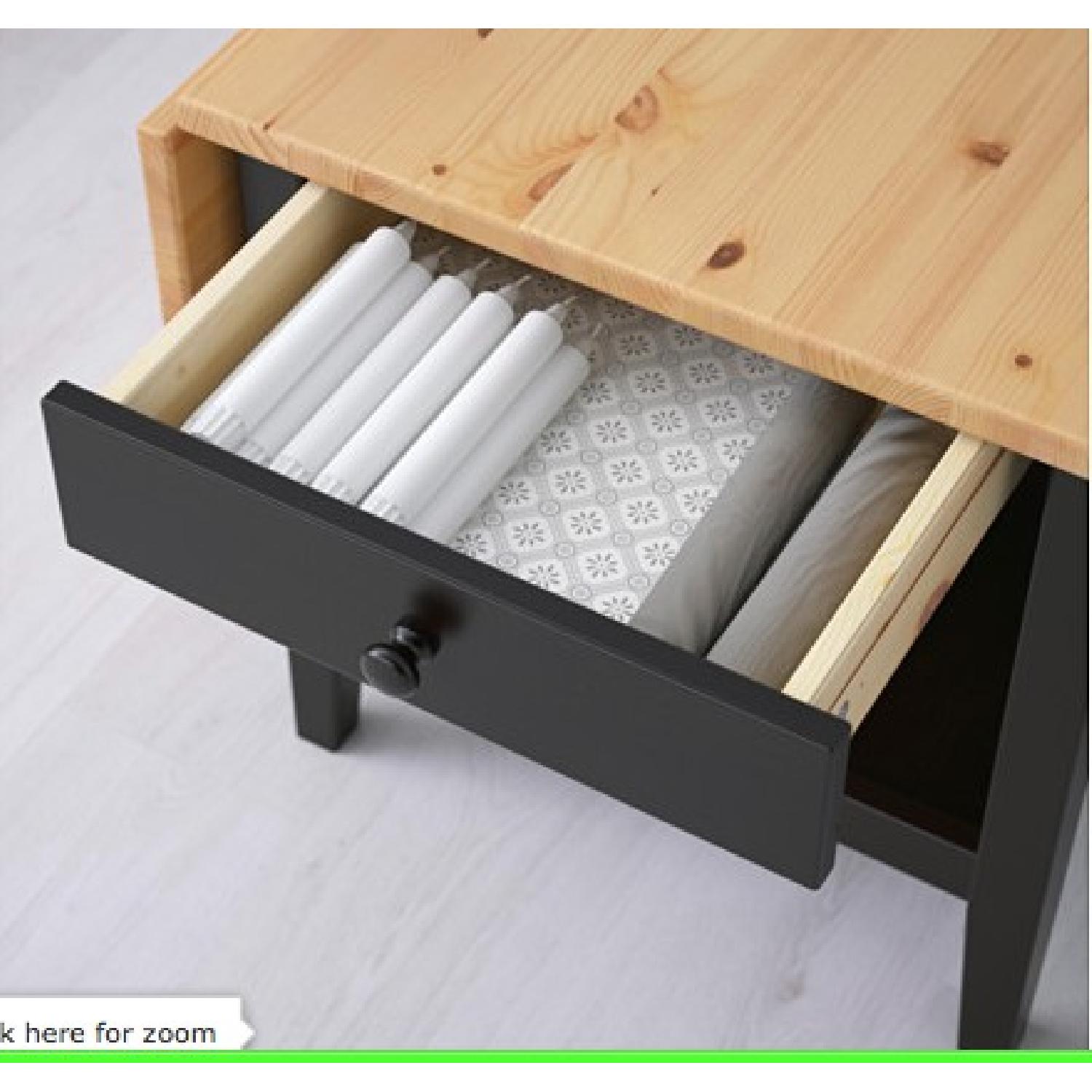 Ikea Wooden Drop Leaf Coffee Table AptDeco