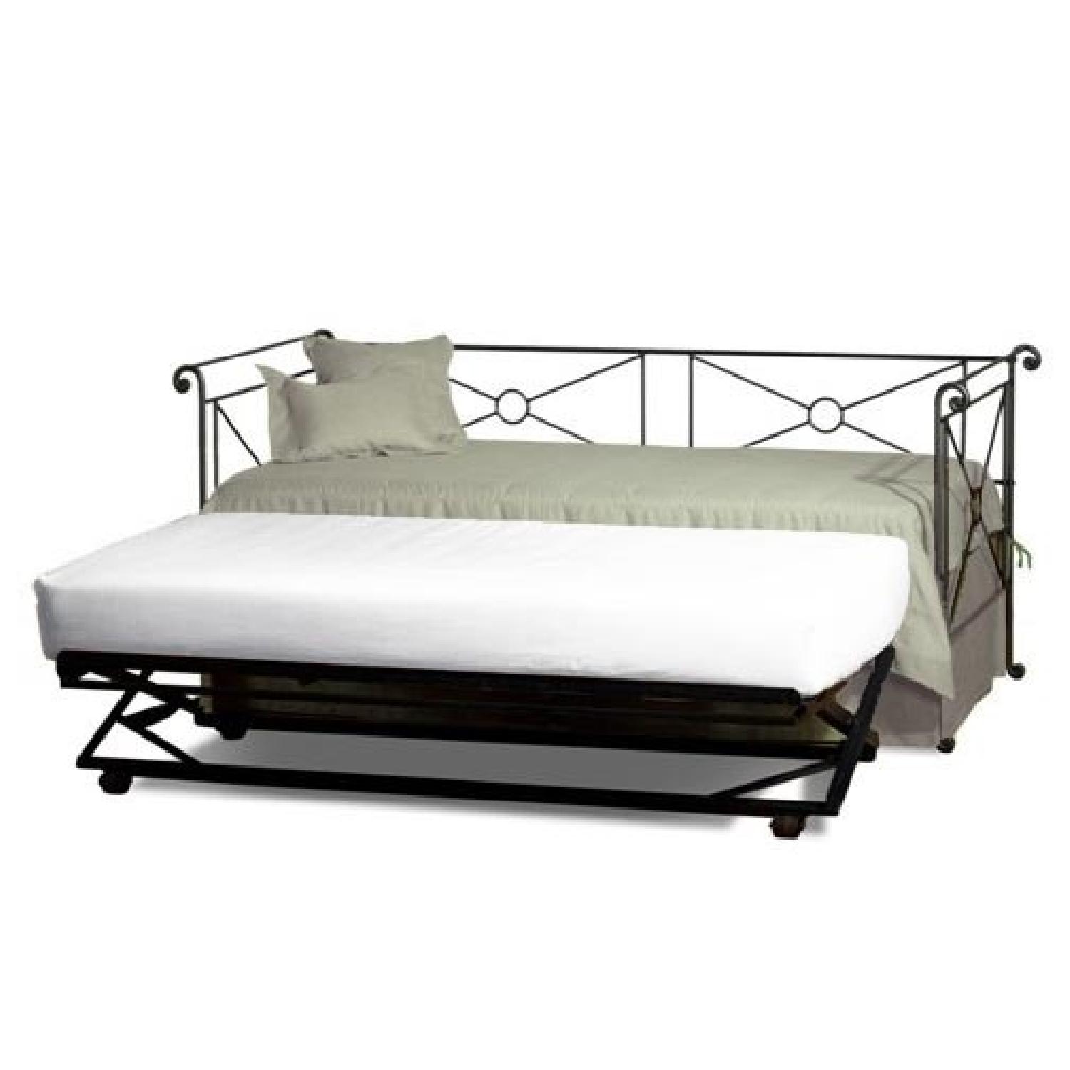 Charles P. Rogers Campaign Trundle Bed - image-1