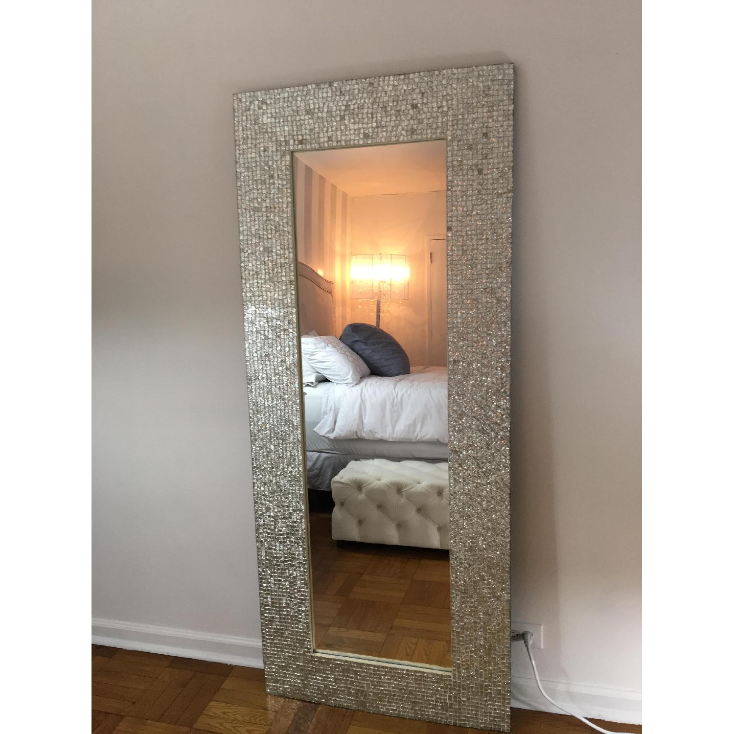 Nicole Miller Tall/Long Mosaic Tiled Mirror - image-1