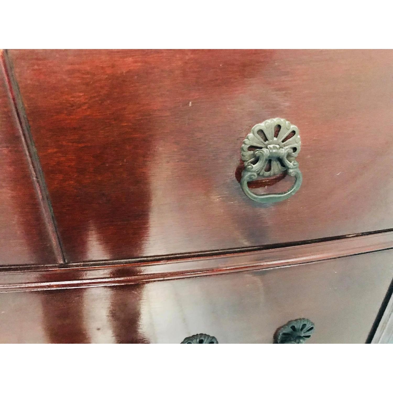 Antique 1930s Huntley Furniture Mahogany Dresser AptDeco