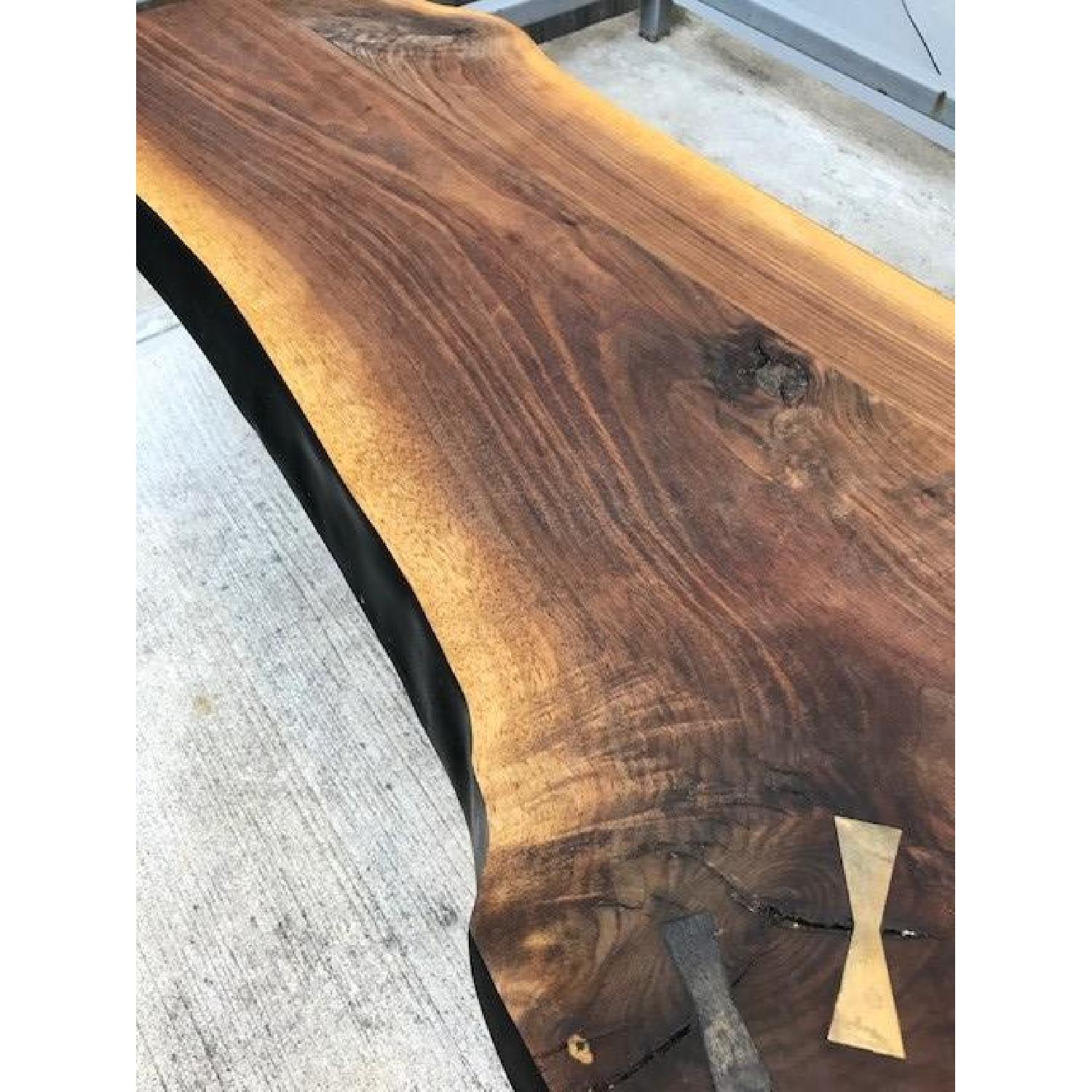 Walnut Live Edge Coffee Table - image-1