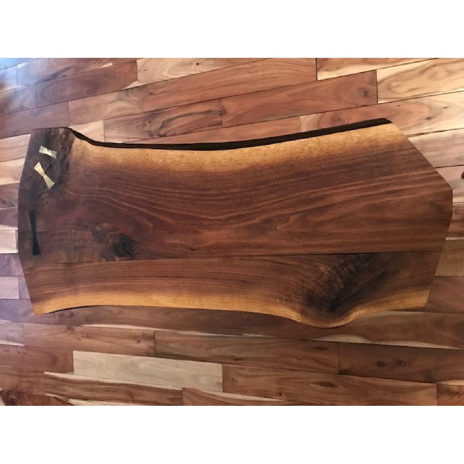 Walnut Live Edge Coffee Table - image-2