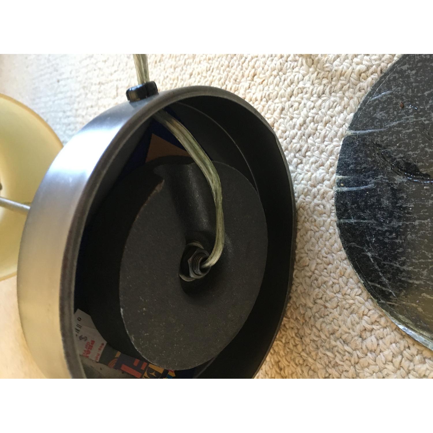 Table Lamp w/ World Map Printed Shade - image-4