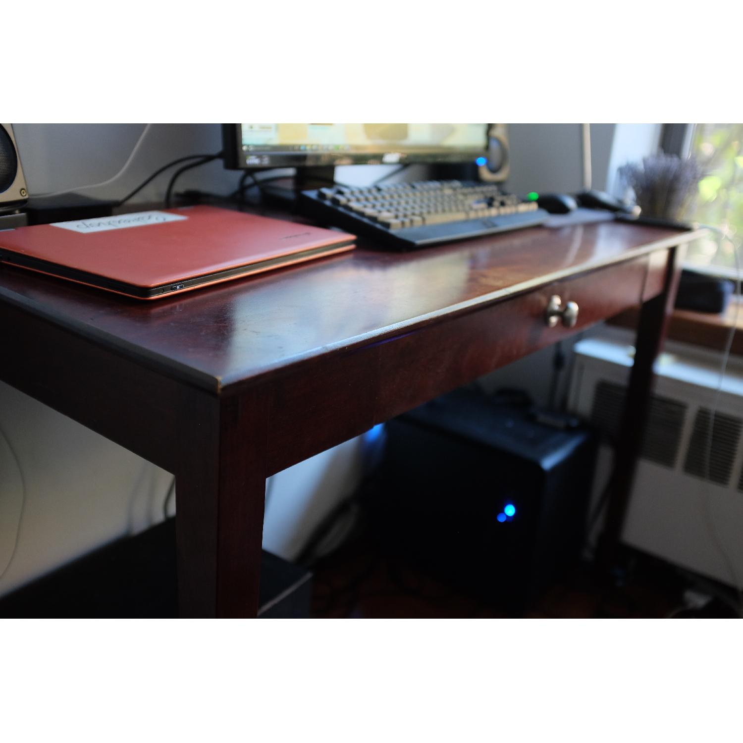 Solid Cherry Wood Desk - image-1