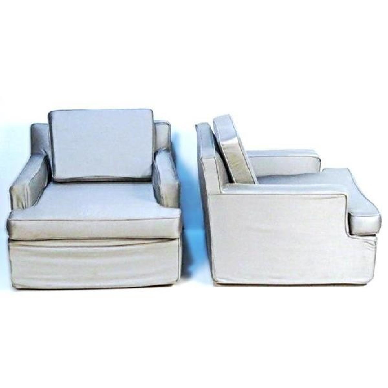 Mid Century Modern Recamier Sofa - image-1