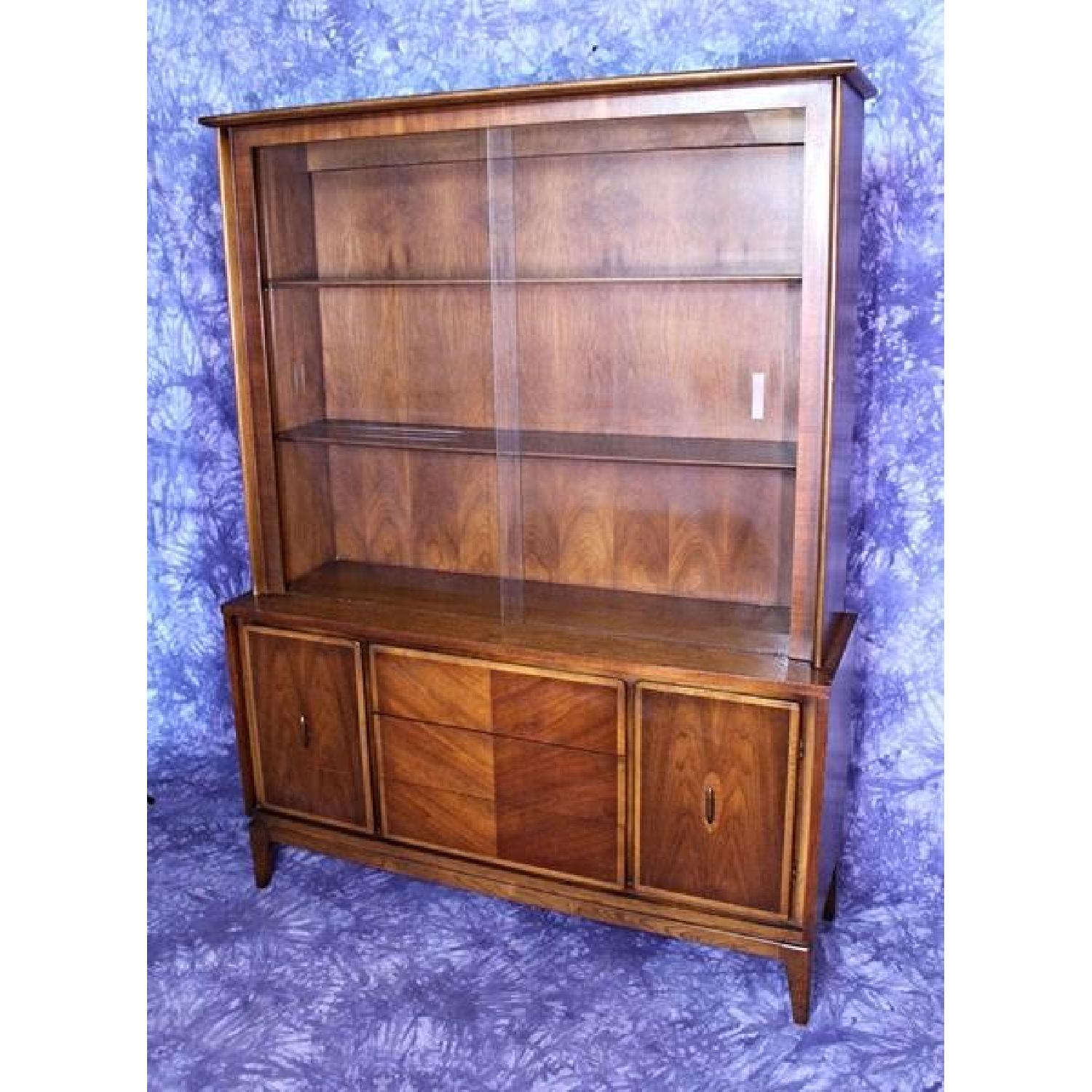 American Mid Century Modern Walnut China AptDeco