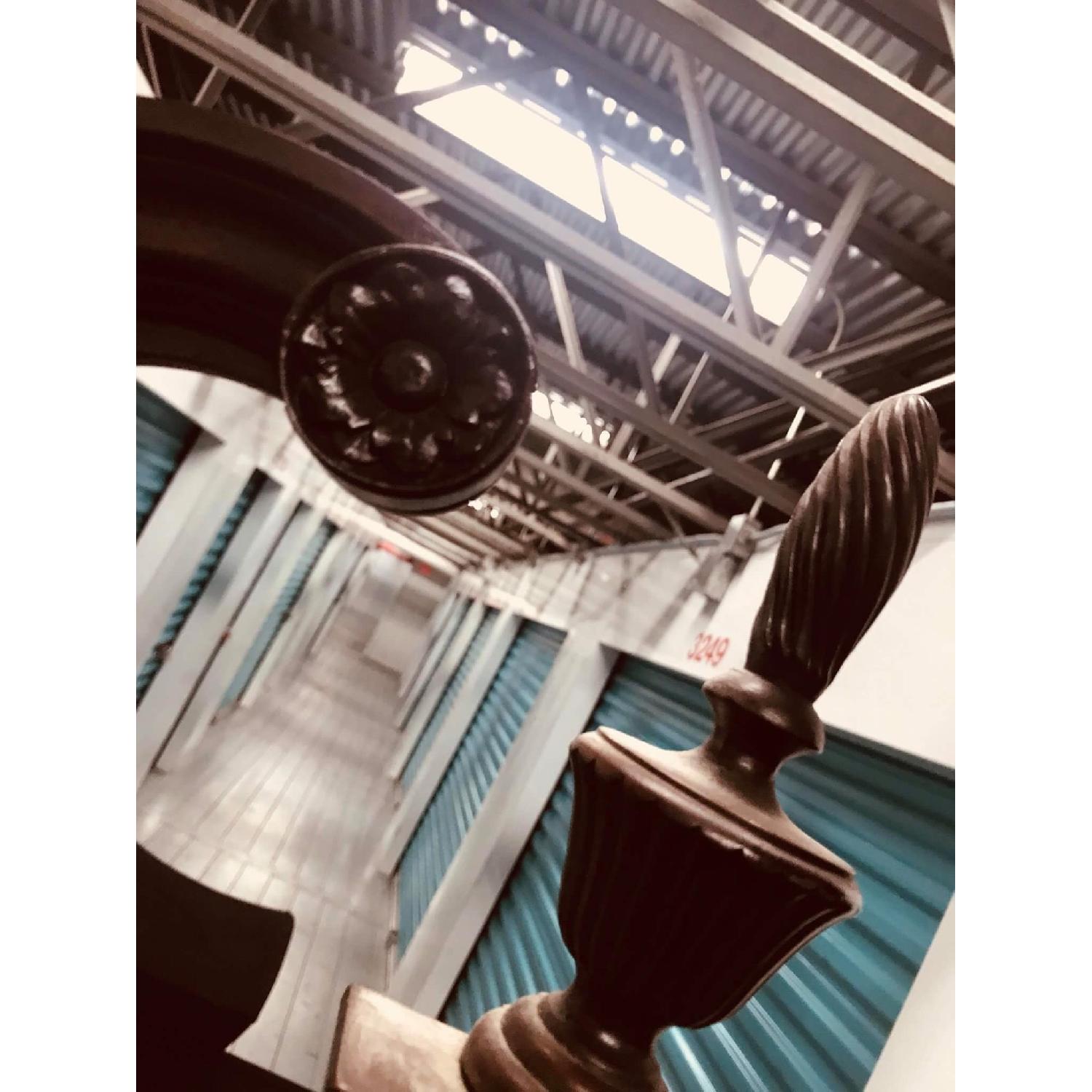 Antique 1930s Huntley Furniture Mahogany Dresser w/ Mirror - image-9