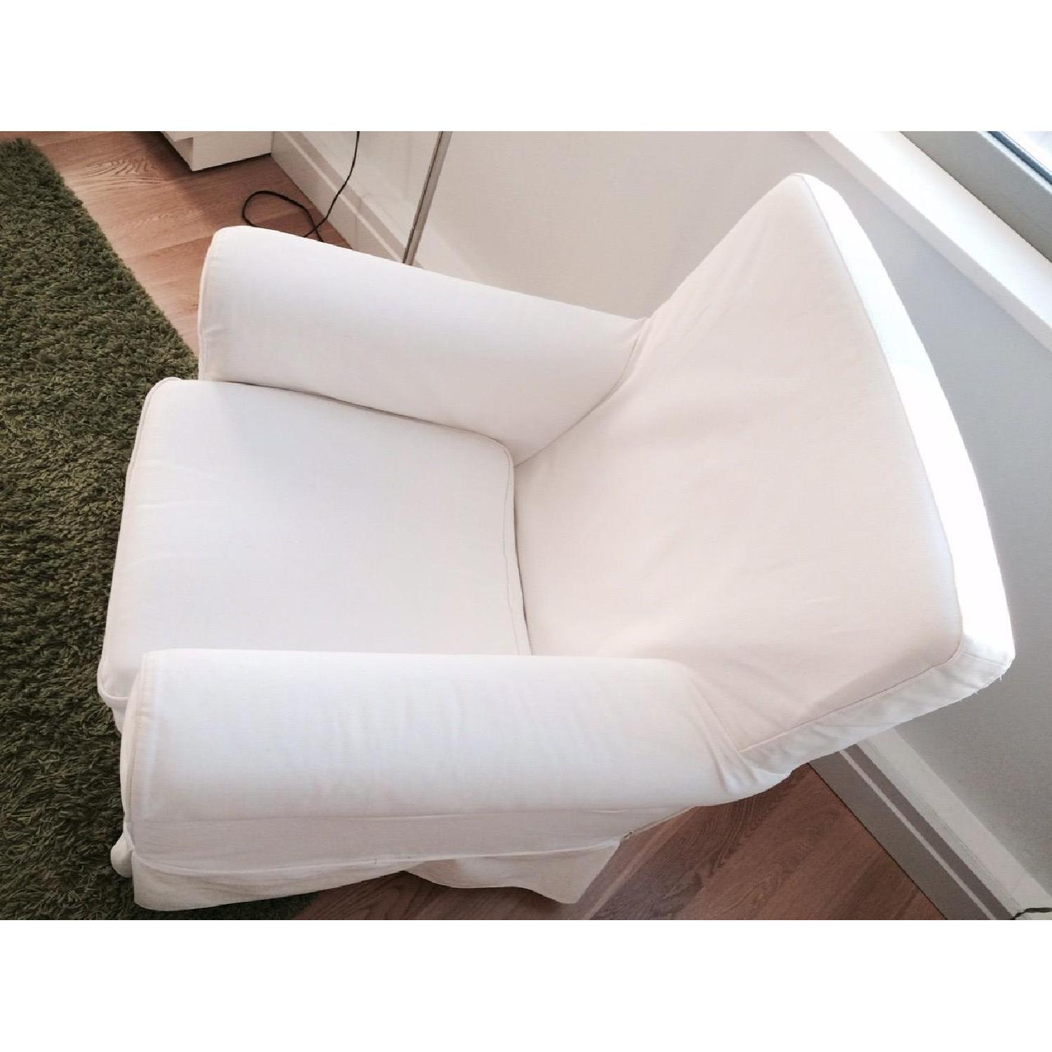 Ikea Ektorp Armchair in Stensa White - image-6