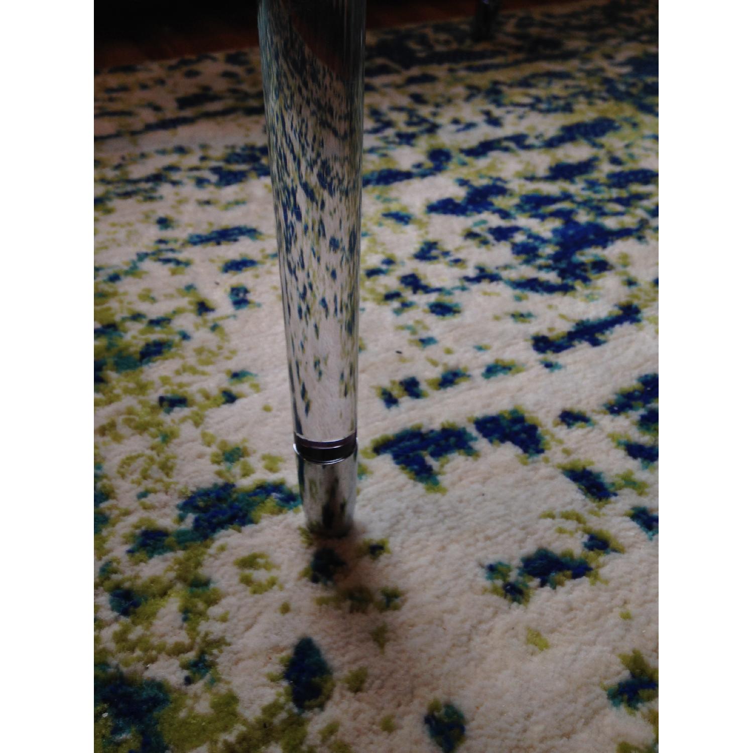 Roche Bobois Clear Loop Chair w/ Chrome Caps - image-8