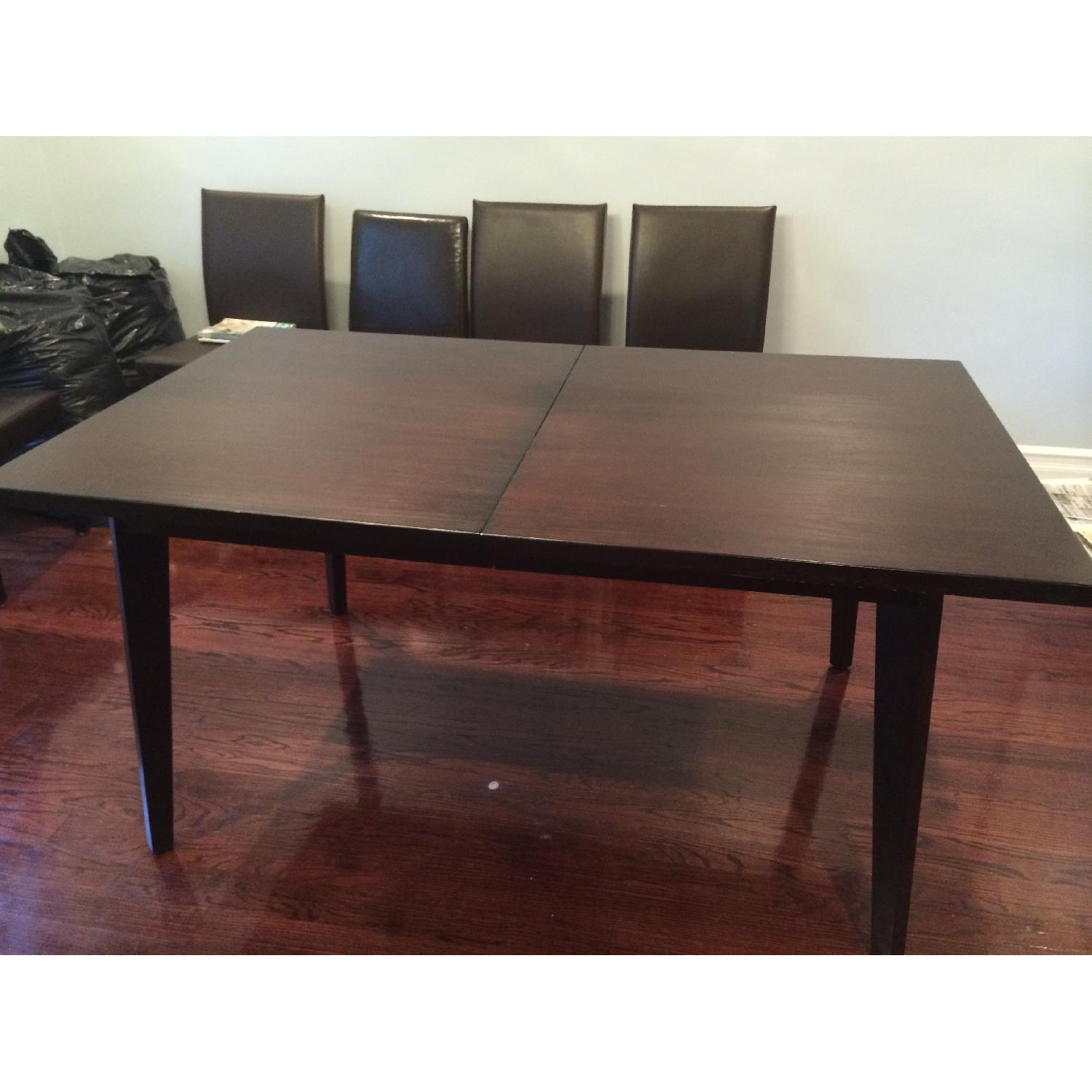 Crate &amp; Barrel Essex Expandable Dining Table - AptDeco