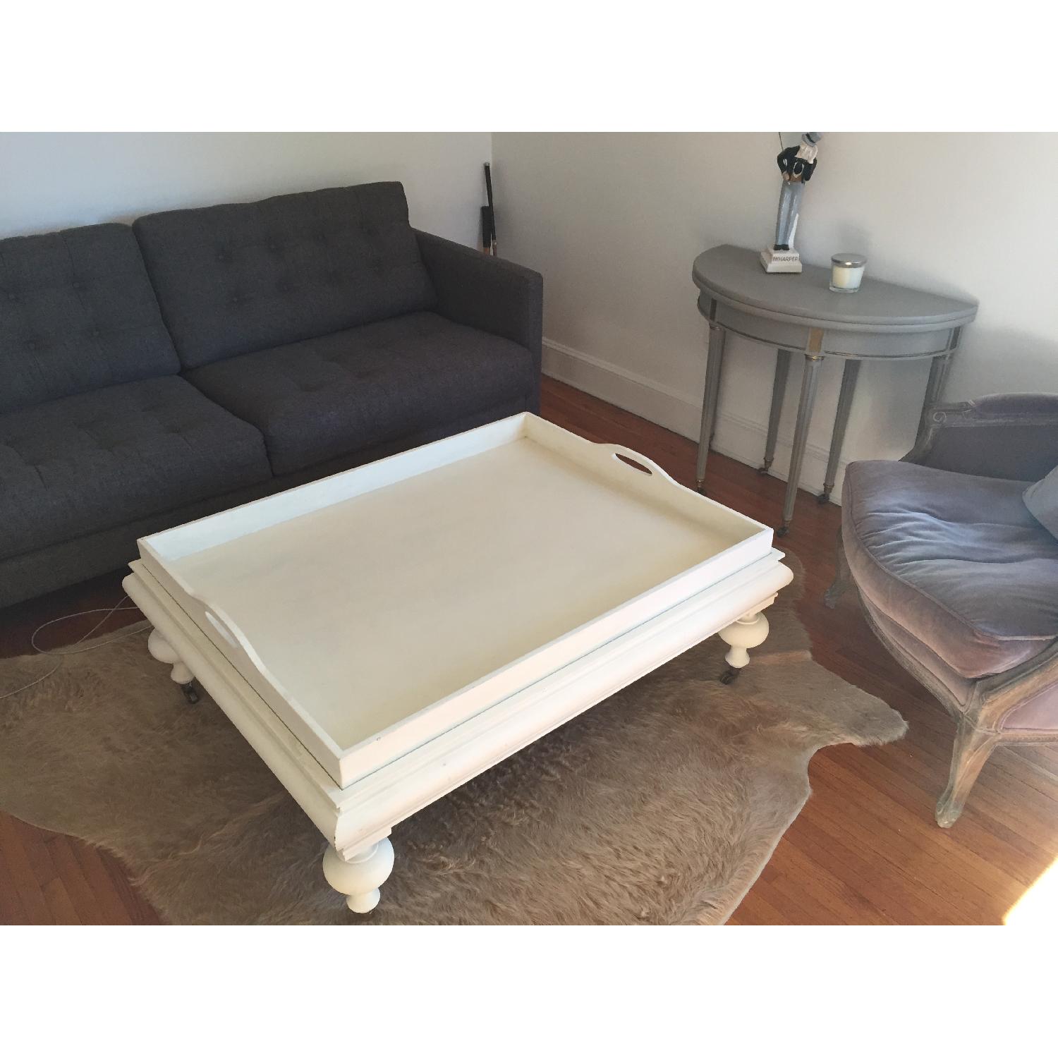 Restoration Hardware Estate Coffee Table - image-1