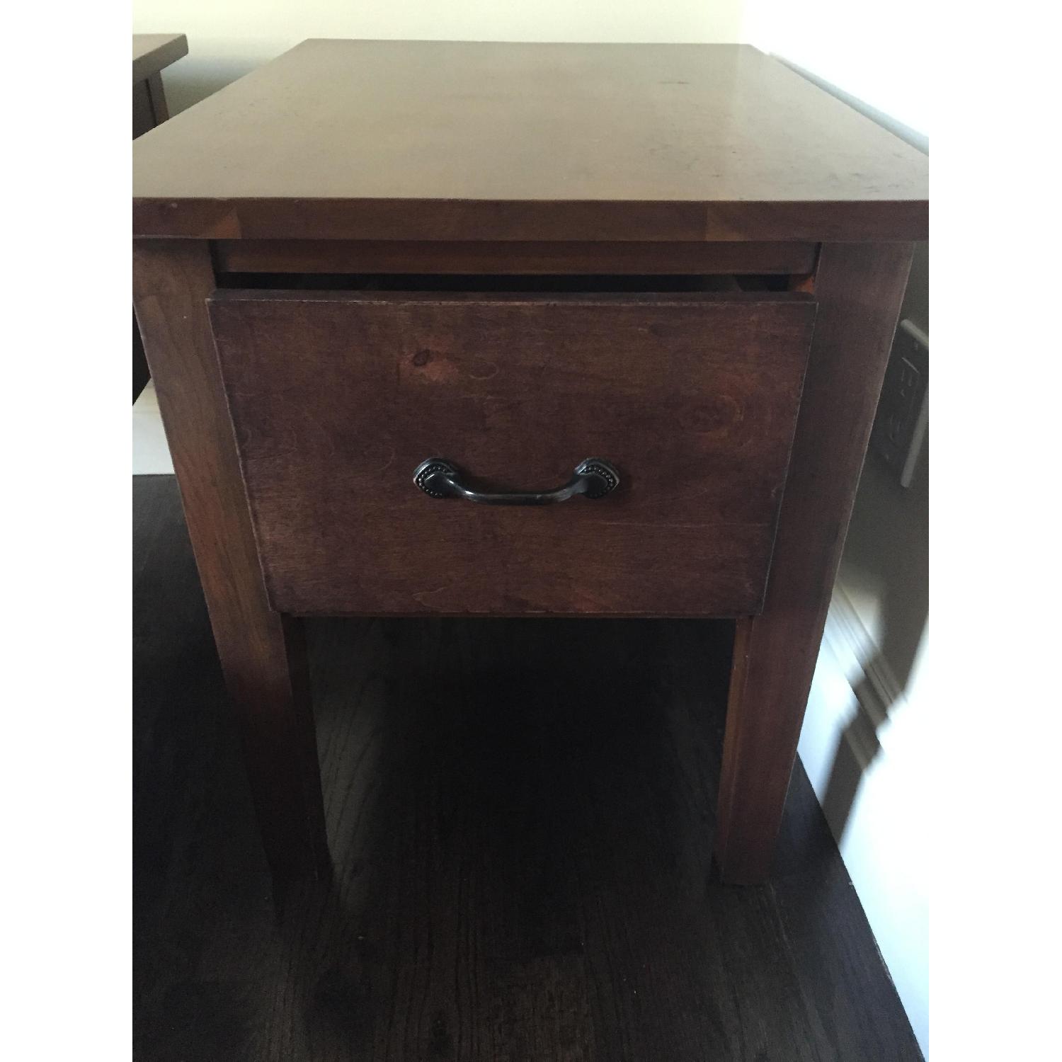 Handmade Solid Wood Side Table - image-1