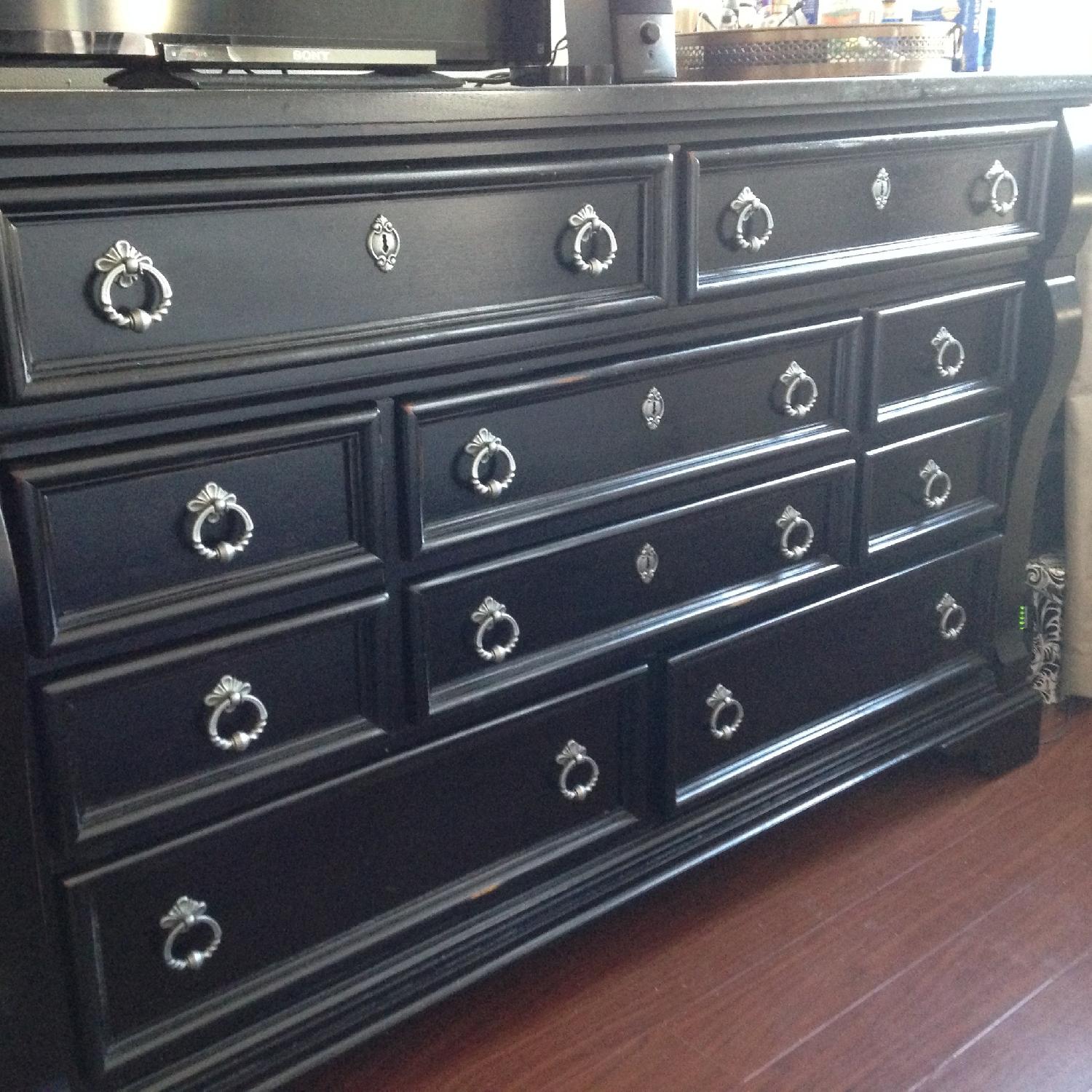American Woodcrafters Heirloom Triple Dresser - AptDeco